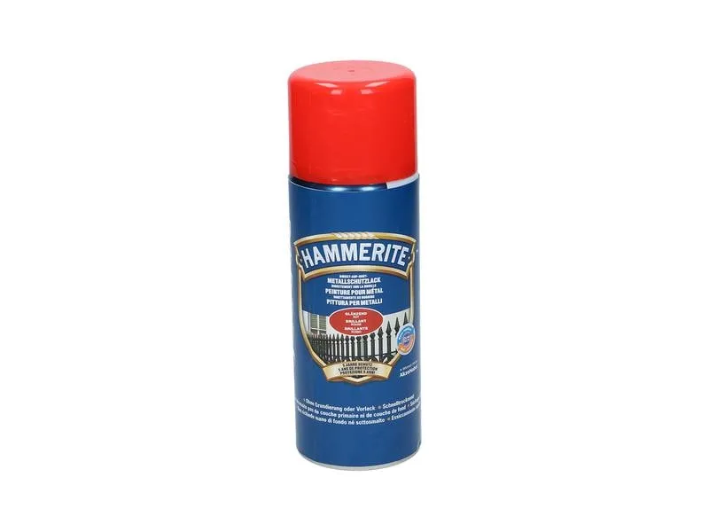 Hammerite Metall-Schutzlack HG Rot, 400 ml Hammerite Metall-Schutzlack HG Rot, 400 ml