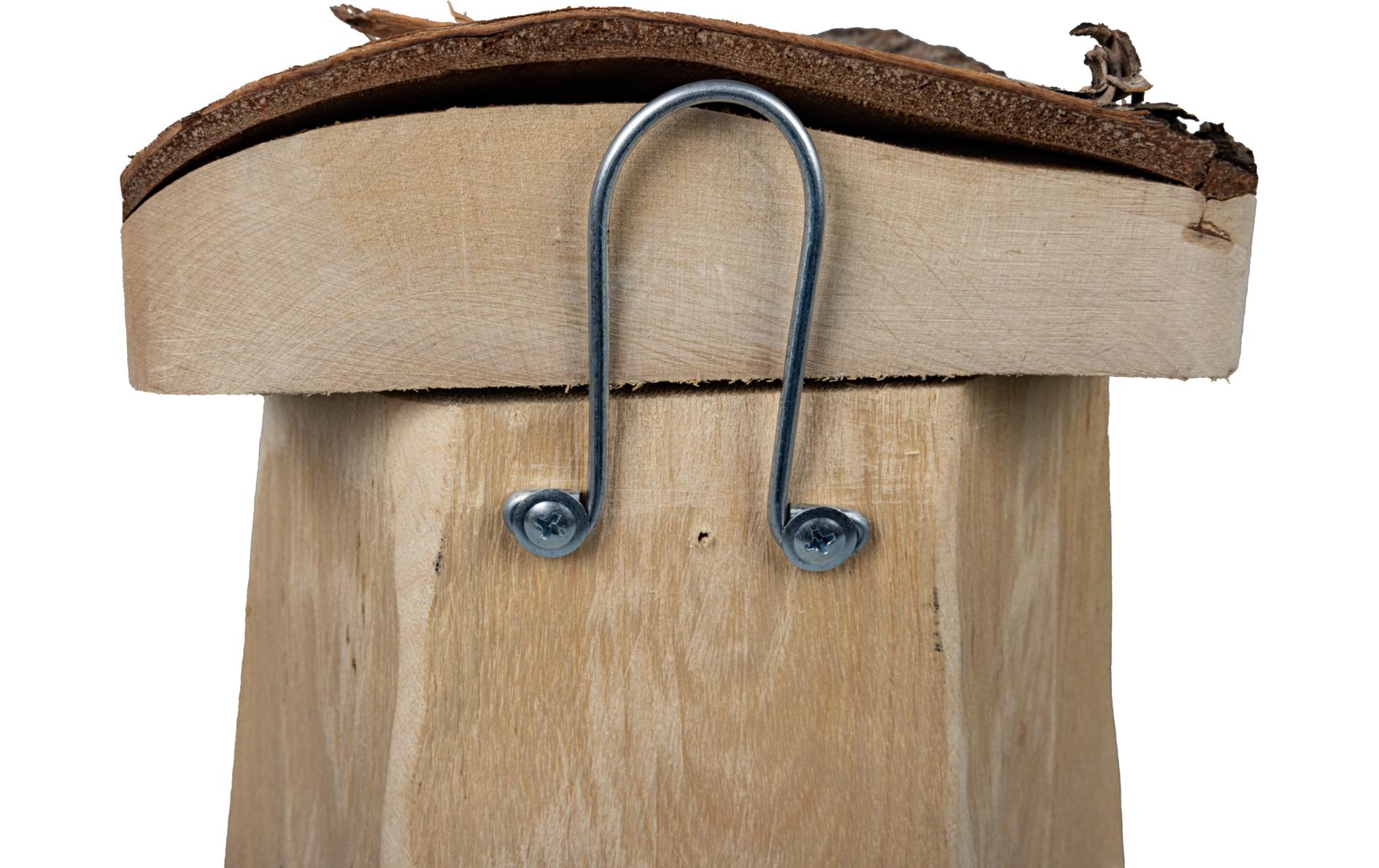 Windhager Nistkasten Log Cabin 21 x 18 x 26 cm, natur, FSC Windhager Nistkasten Log Cabin 21 x 18 x 26 cm, natur, FSC