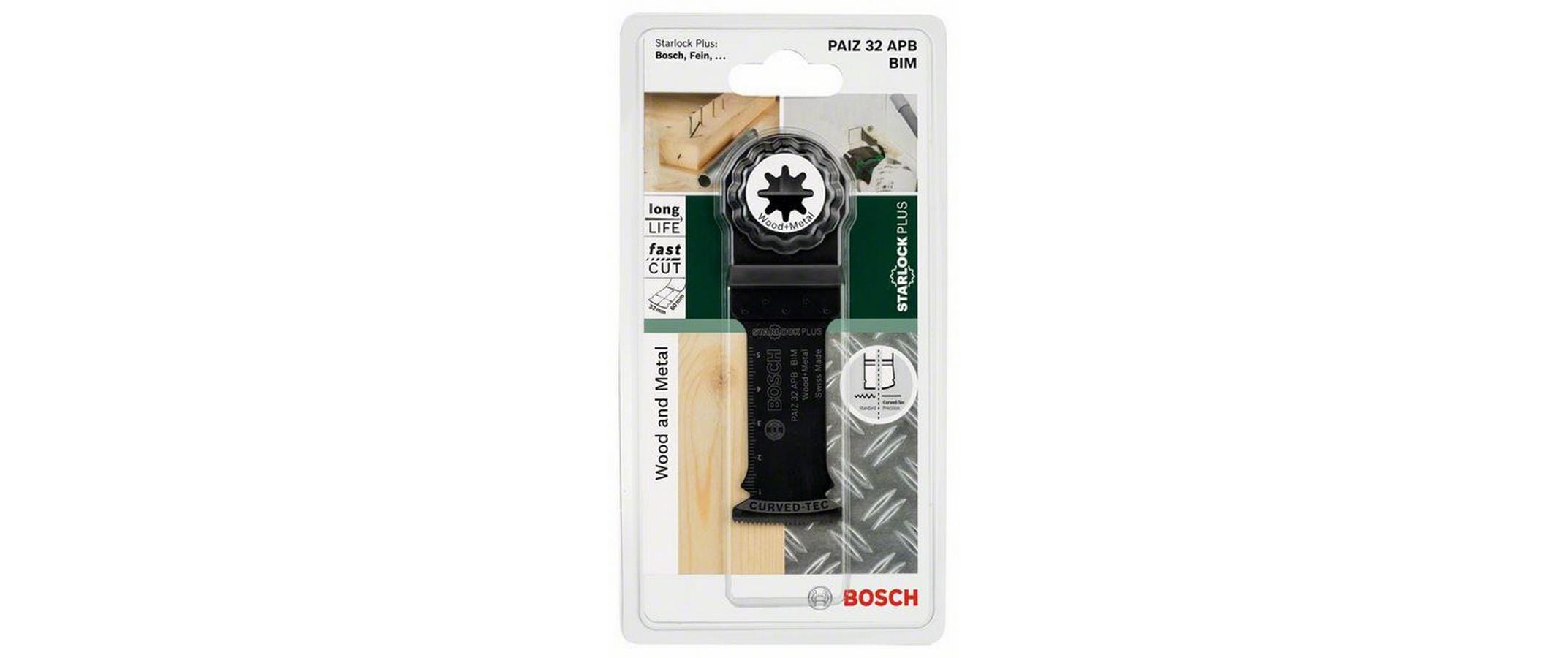 Bosch Tauchsägeblatt Starlock BIM Holz & Metall 60 x 32 mm