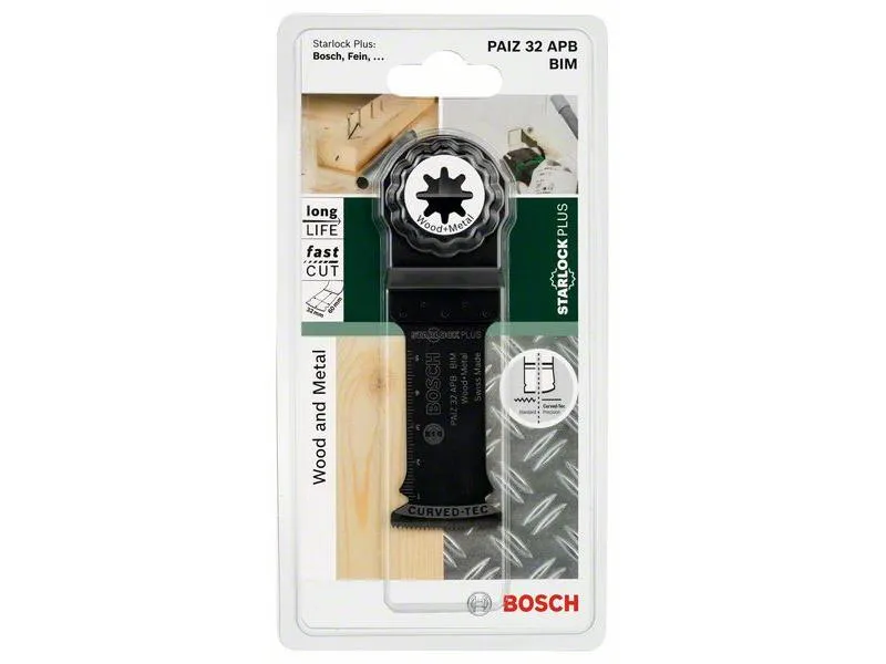 Bosch Tauchsägeblatt Starlock BIM Holz & Metall 60 x 32 mm Bosch Tauchsägeblatt Starlock BIM Holz & Metall 60 x 32 mm