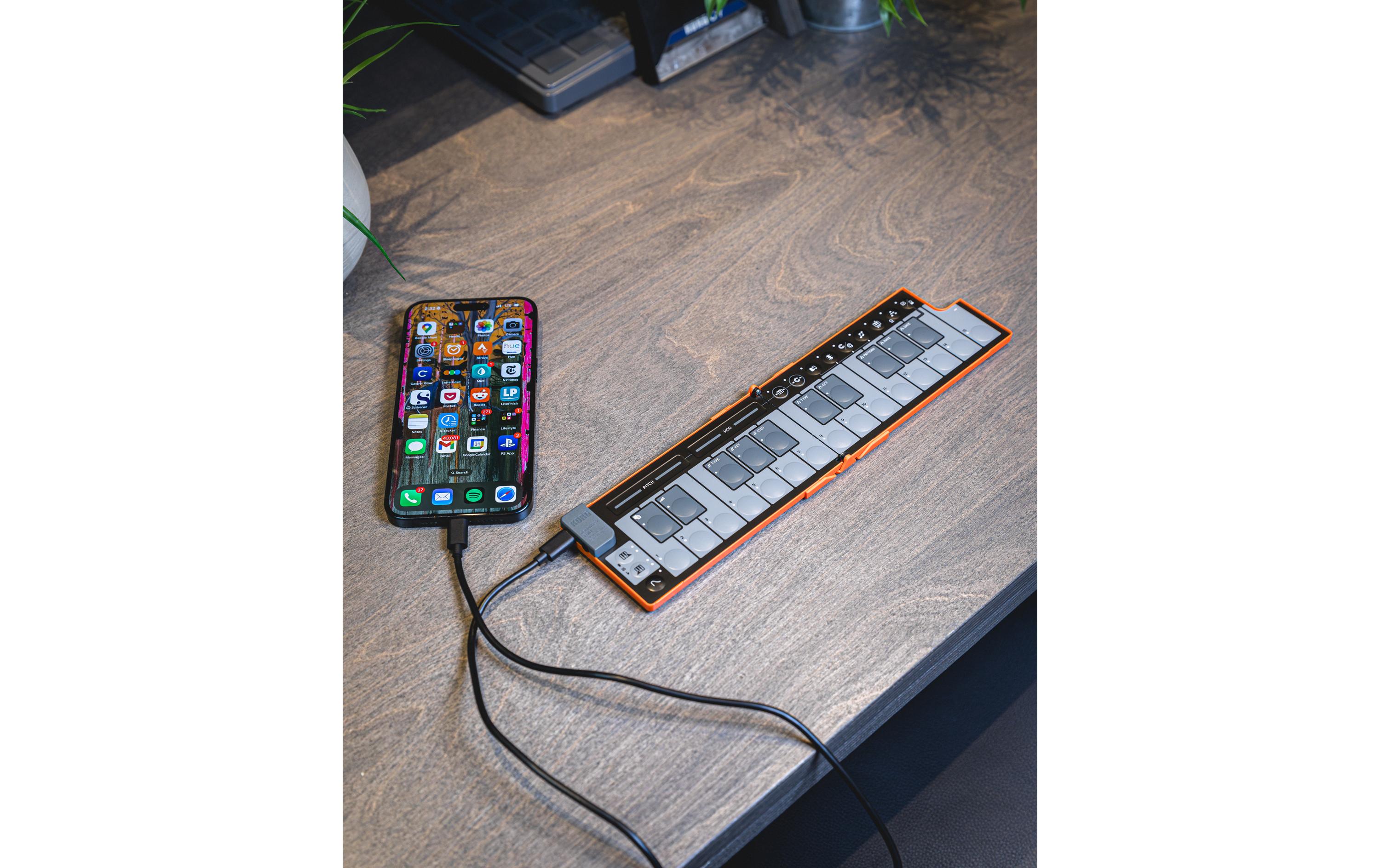 Korg Keyboard Controller nanoKEY Fold Alpine Green Limited