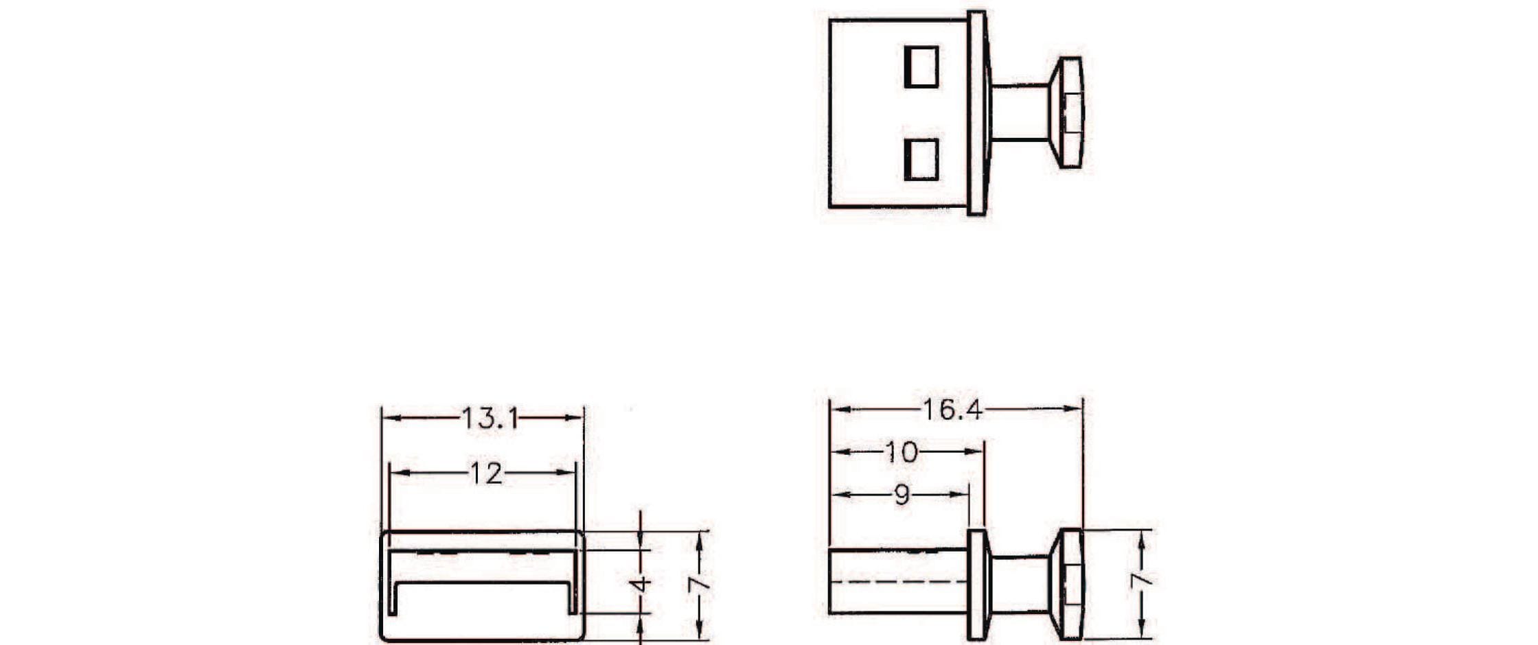 Delock Blindstecker/Staubschutz USB-A 10 Stück Schwarz