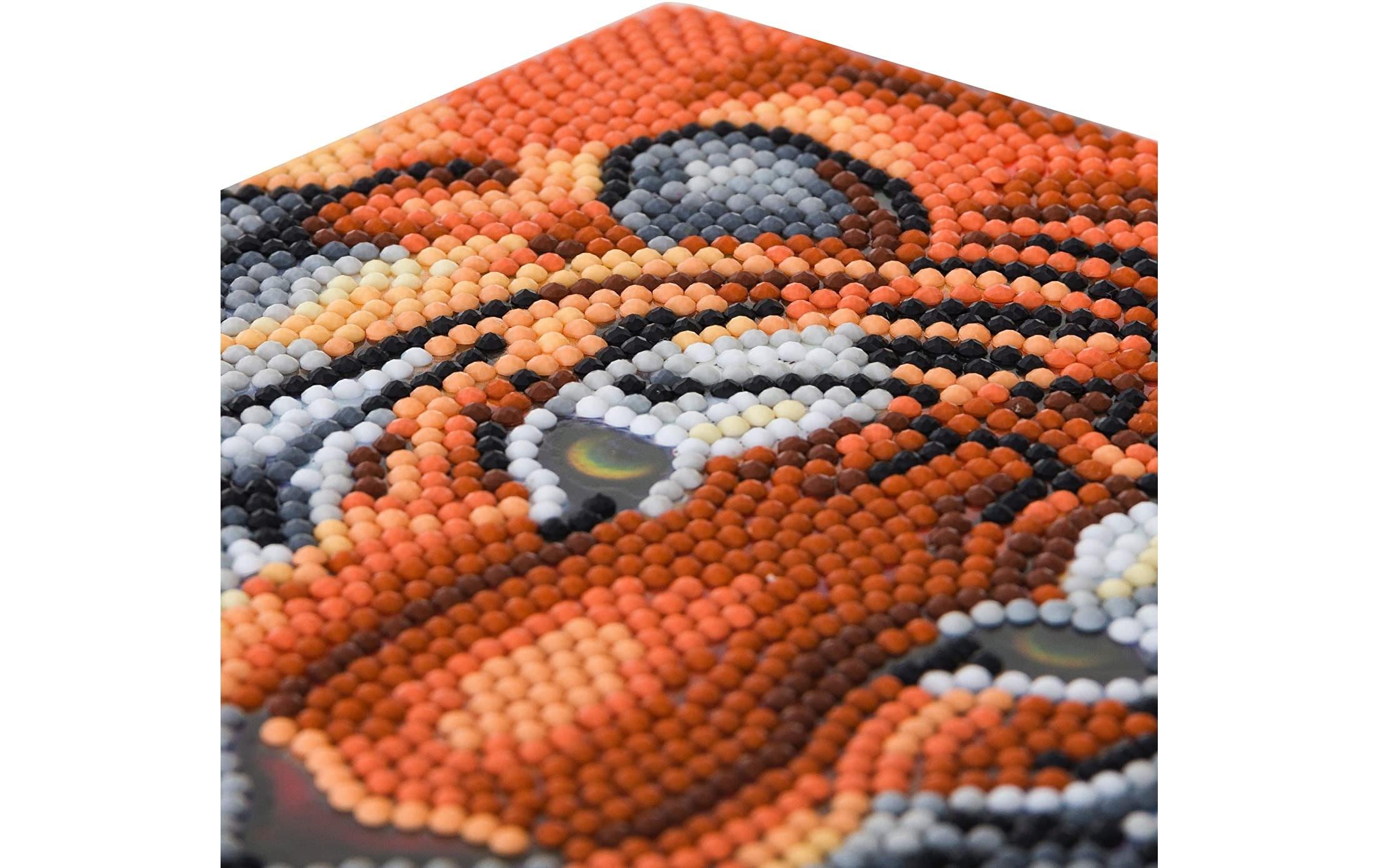 CRAFT Buddy Bastelset Crystal Art Card Tiger