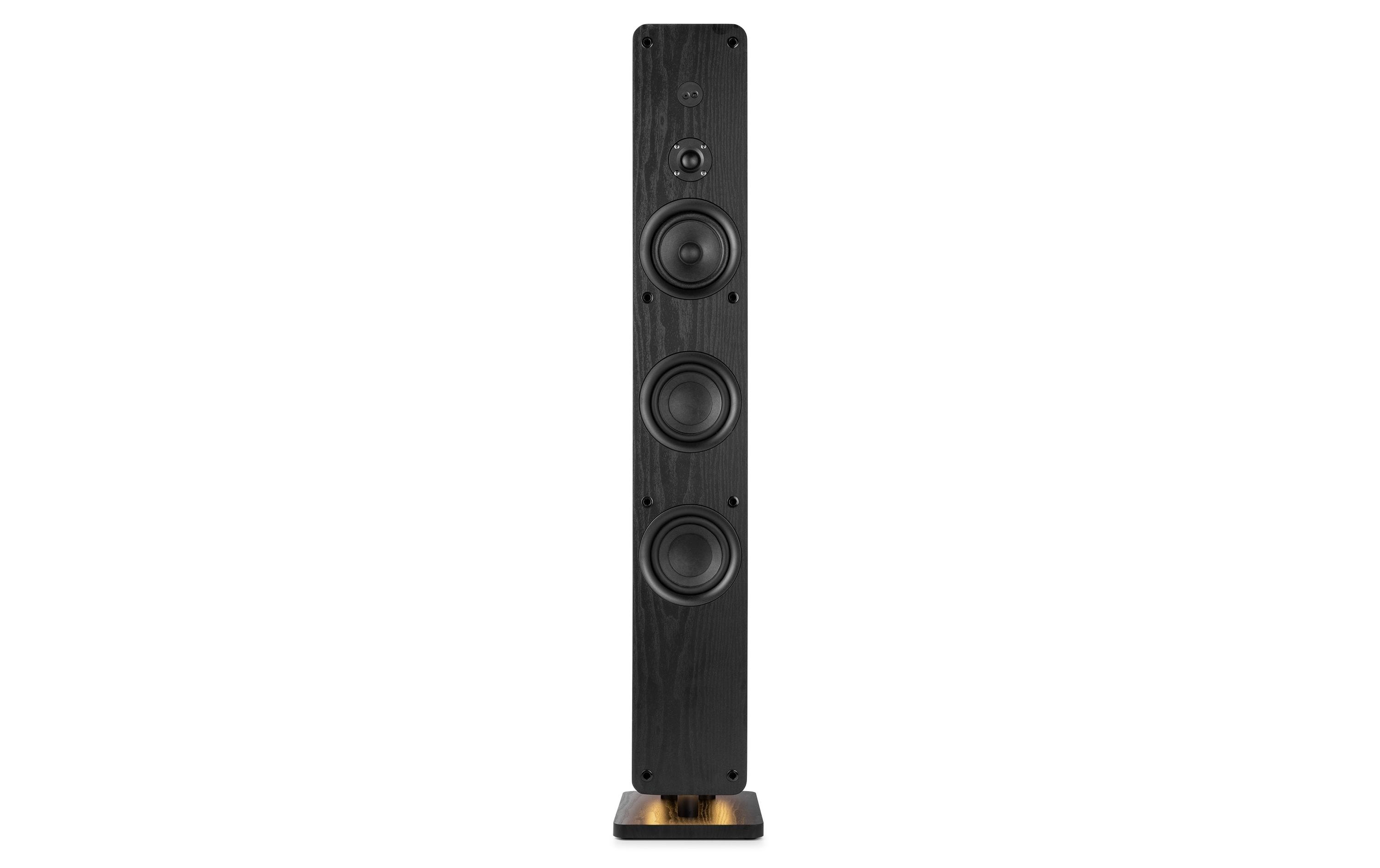 Audizio Standlautsprecher ARCO-A-D-BK 160W, DAB/BT, Schwarz