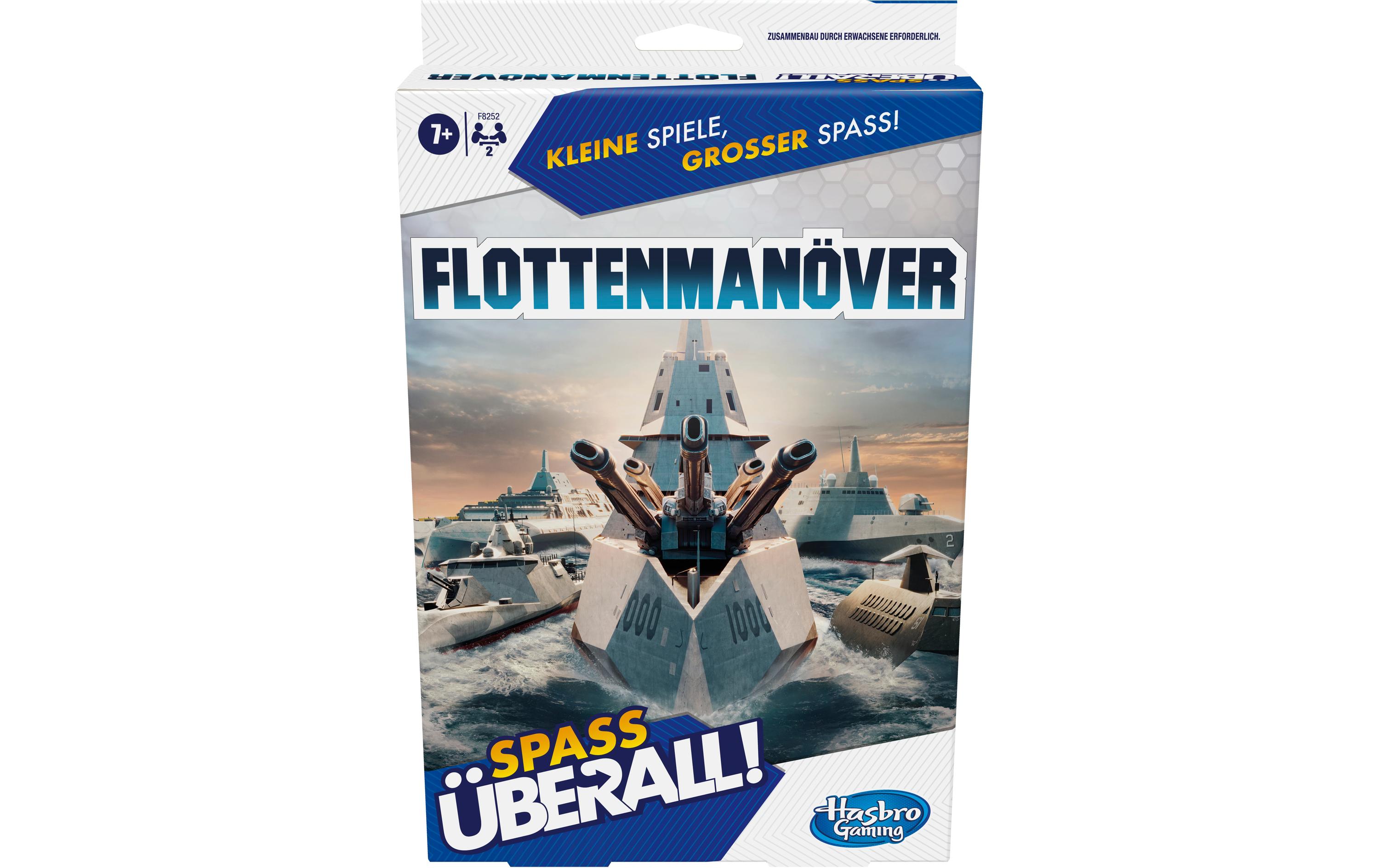 Hasbro Gaming Familienspiel Flottenmanöver Kompakt -DE- Hasbro Gaming Familienspiel Flottenmanöver Kompakt -DE-