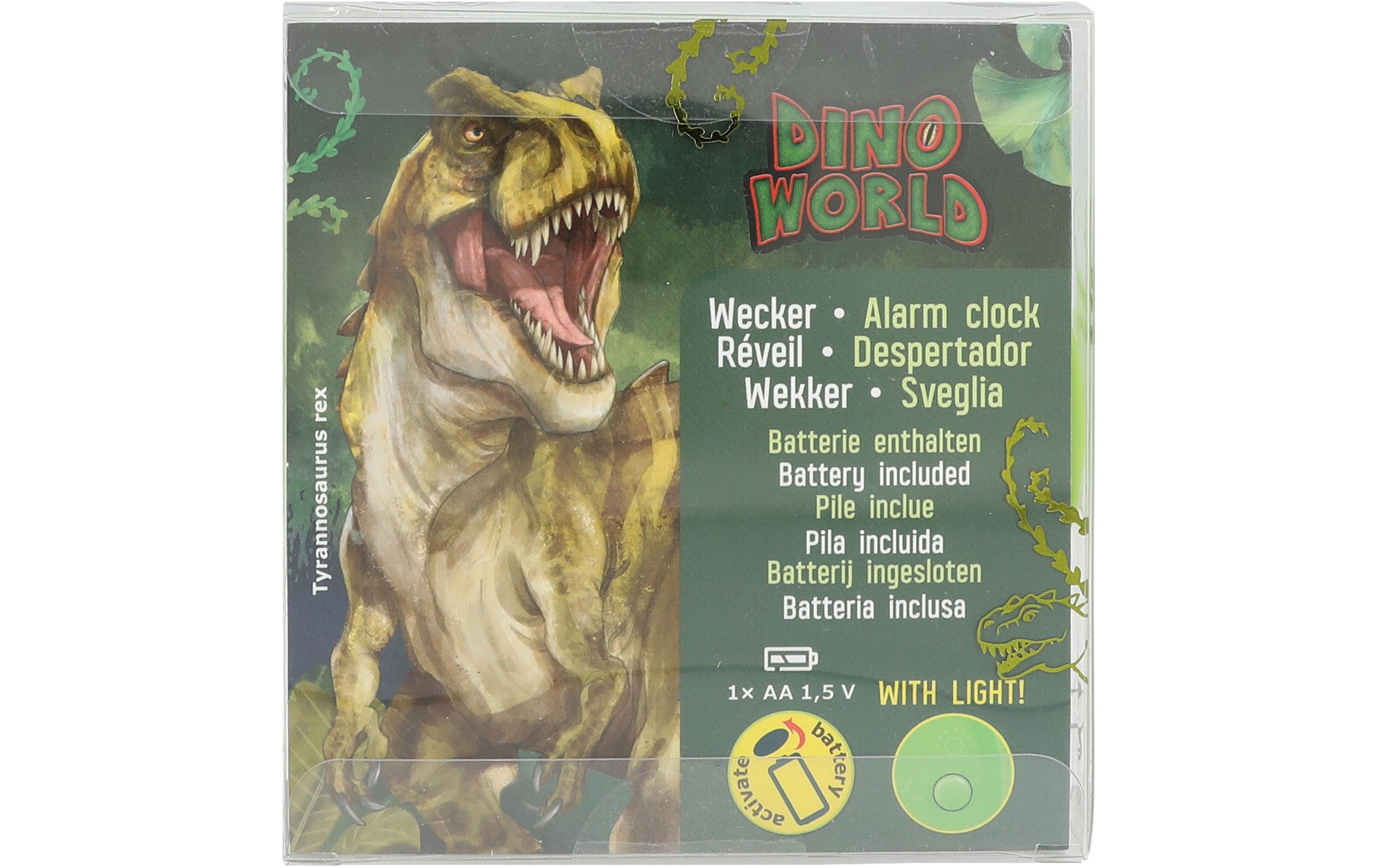 Depesche Wecker Dino World Grün