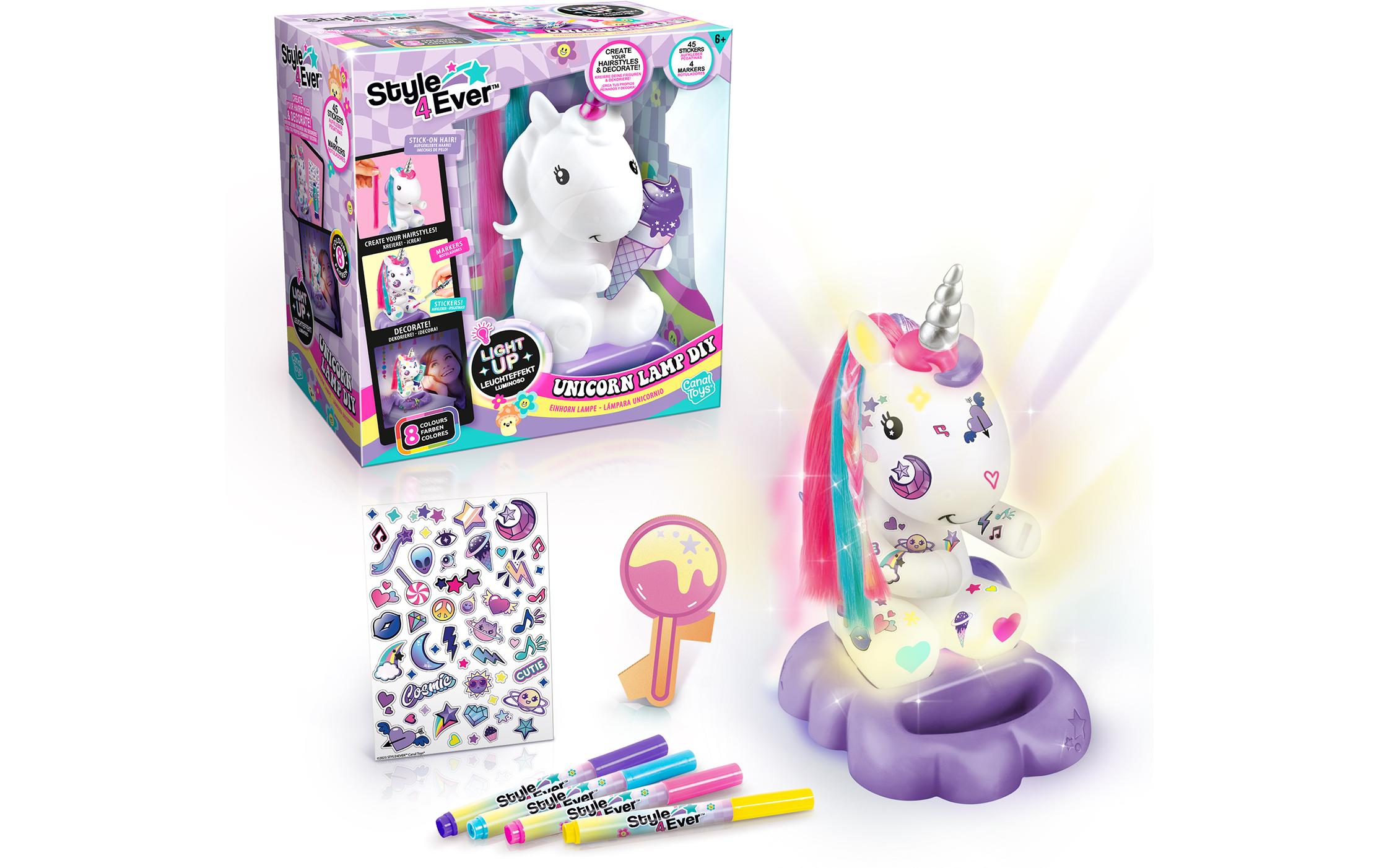 Canal Toys Bastelset Unicorn DIY Light Up