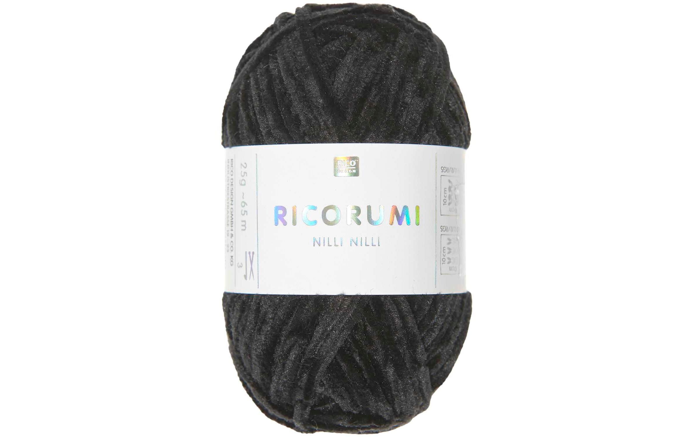 Rico Design Wolle Ricorumi Nilli Nilli Schwarz