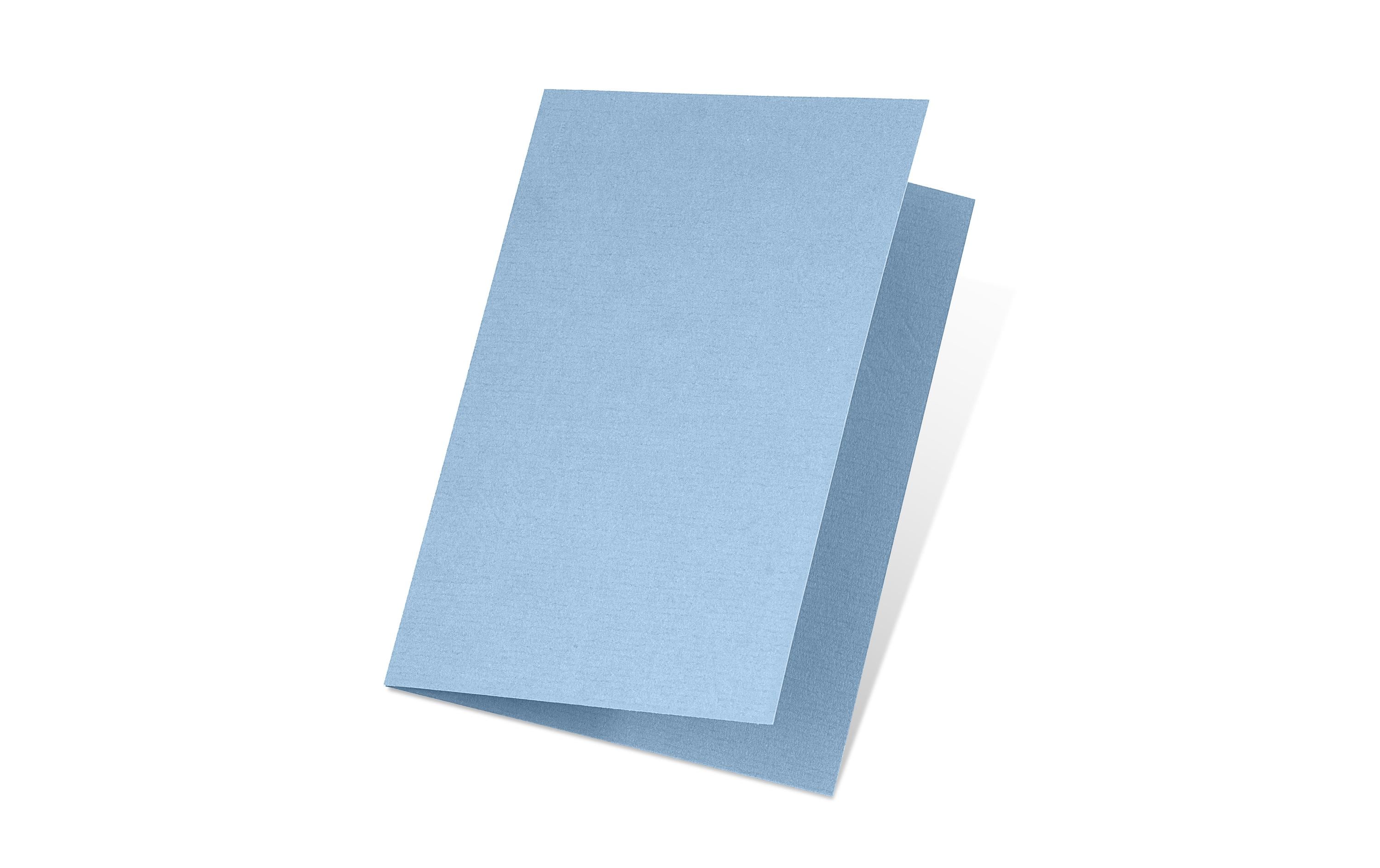 Artoz Blankokarte 1001, A5, 5 Blatt, Pastellblau Artoz Blankokarte 1001, A5, 5 Blatt, Pastellblau