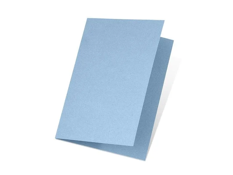 Artoz Blankokarte 1001, A5, 5 Blatt, Pastellblau Artoz Blankokarte 1001, A5, 5 Blatt, Pastellblau