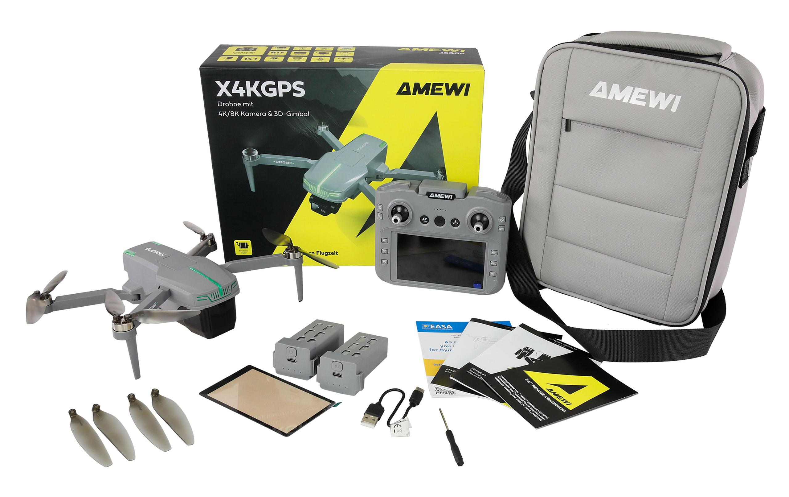 Amewi Multikopter AMXFlight X4KGPS (CE)