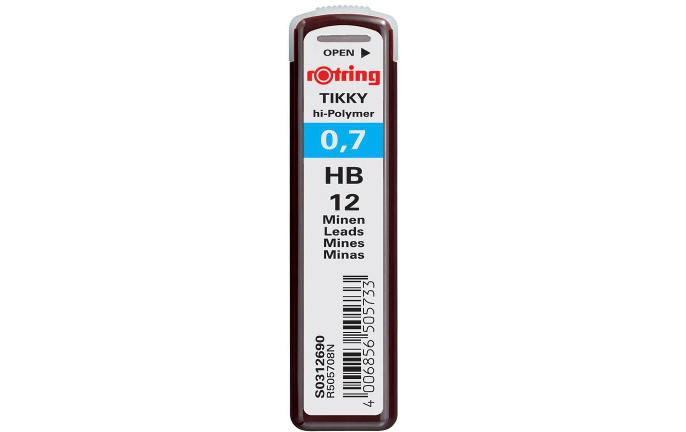 Rotring Schreibmine Tikky 0.7 mm, Schwarz