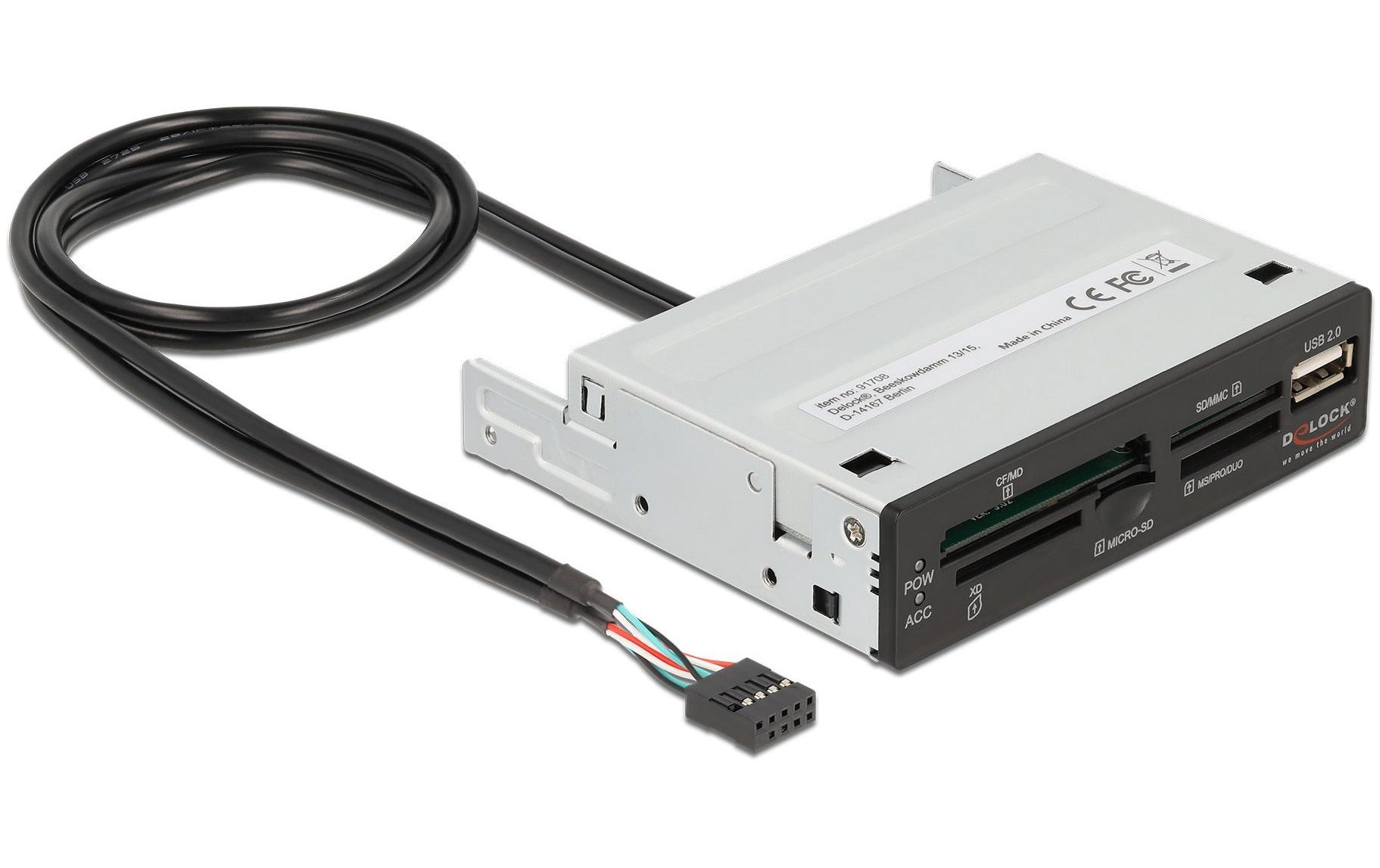 Delock Card Reader Intern 91708 3.5 Delock Card Reader Intern 91708 3.5