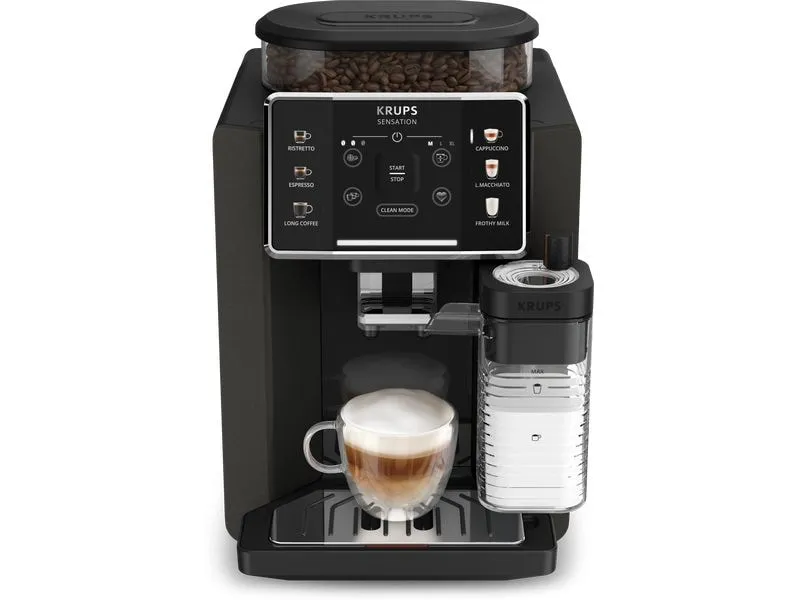 Krups Kaffeevollautomat Sensation Milk M50 EA912910 Schwarz Krups Kaffeevollautomat Sensation Milk M50 EA912910 Schwarz