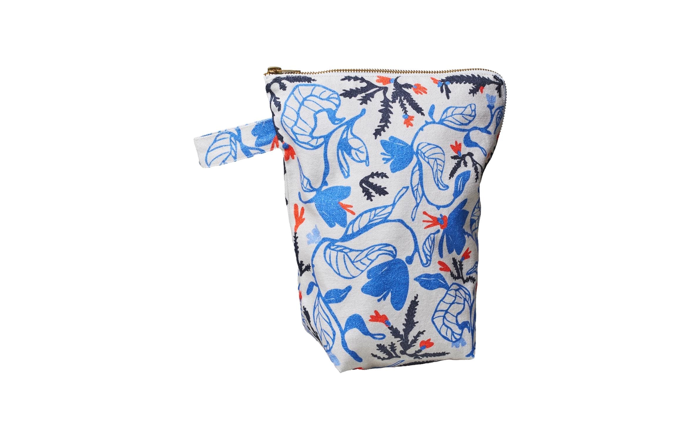 Chic Mic Necessaire Black fern 22.5 x 26.5 x 10 cm, Blau/Weiss Chic Mic Necessaire Black fern 22.5 x 26.5 x 10 cm, Blau/Weiss