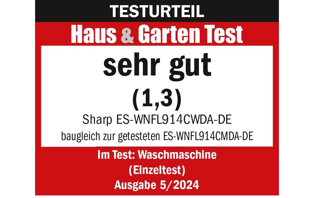 Sharp Waschmaschine ES-WNFL914CWDA Links