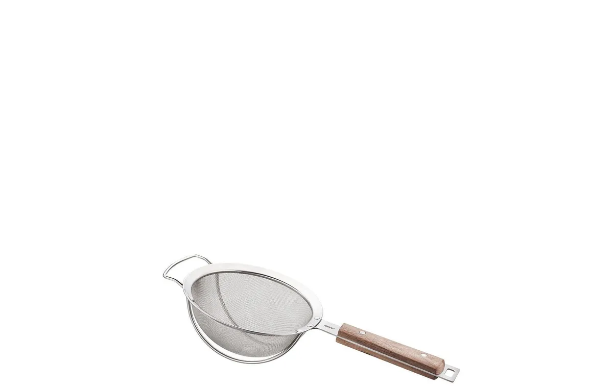 GEFU Abtropfsieb Passo 16 cm, Silber/Braun