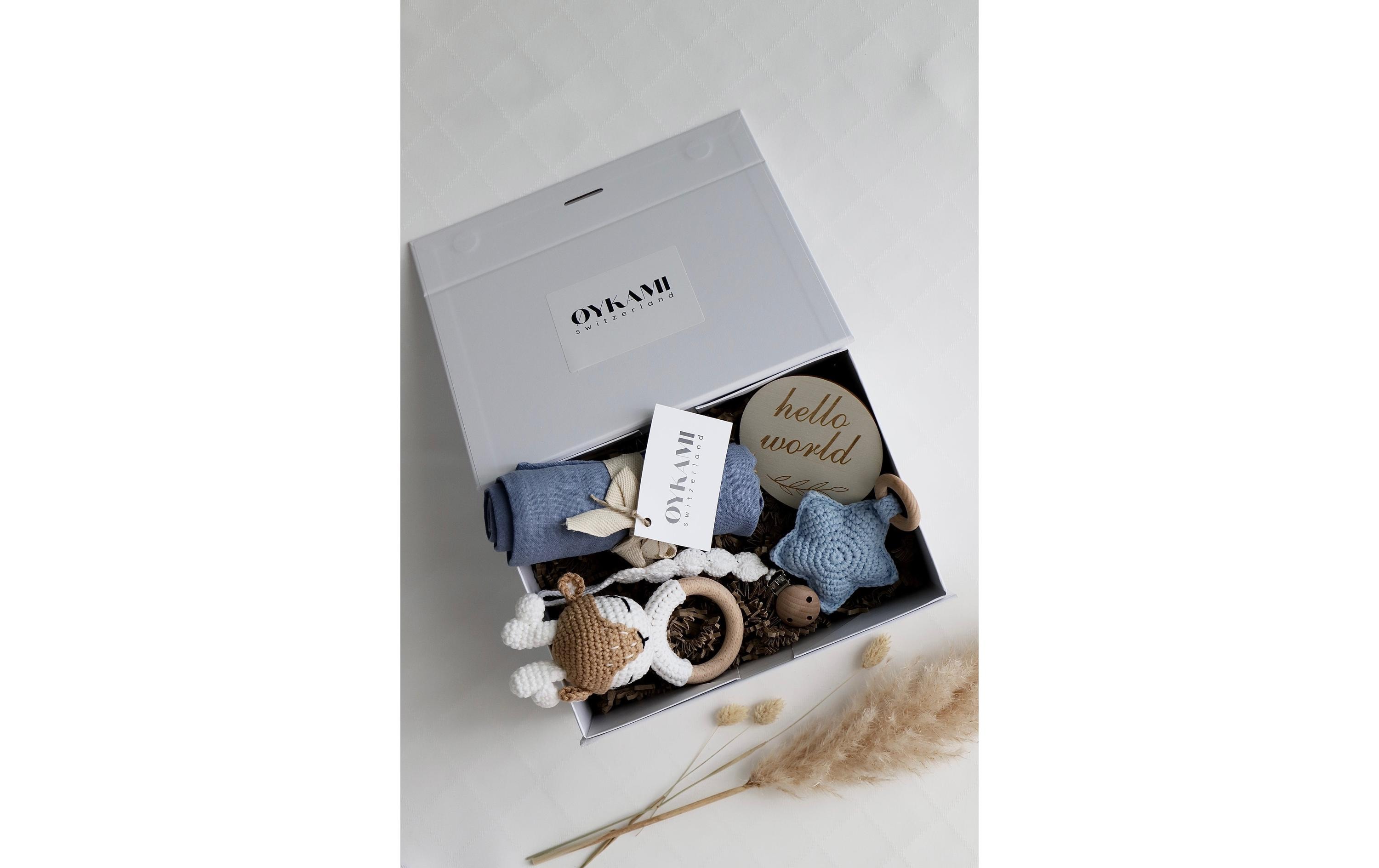 Oykami Geschenkset Fidschi Blau mit Elch Oykami Geschenkset Fidschi Blau mit Elch