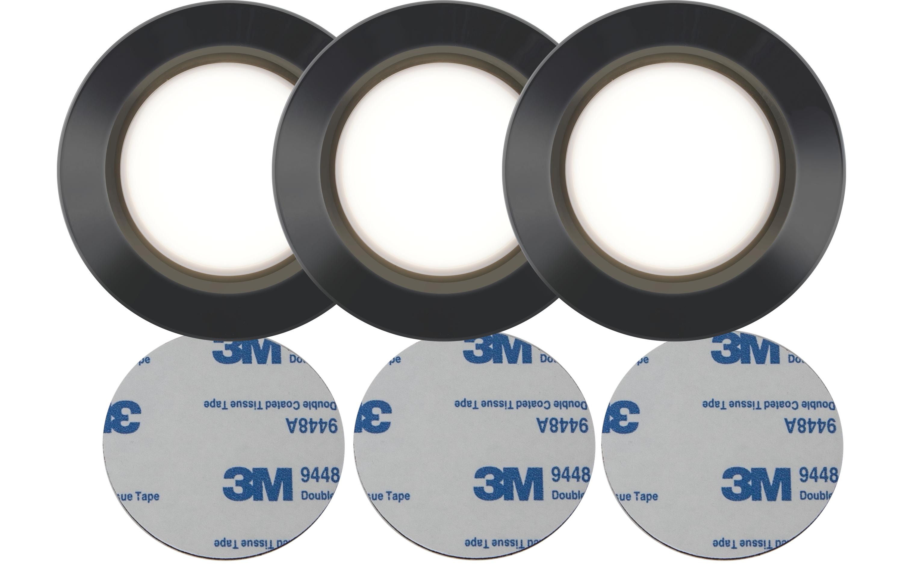 Star Trading Unterbauleuchte LED Nachtlicht, Ø 6.9 cm, Schwarz Star Trading Unterbauleuchte LED Nachtlicht, Ø 6.9 cm, Schwarz