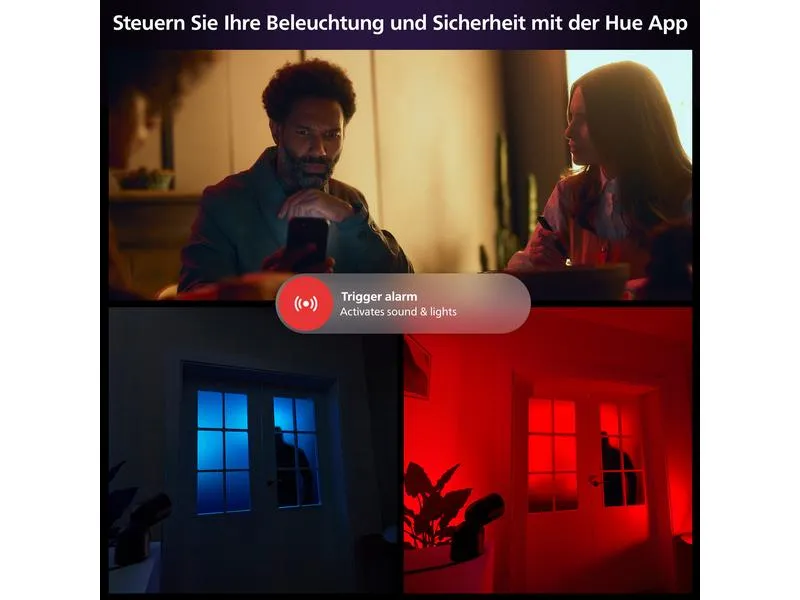 Philips Hue Secure Standfuss, Weiss Philips Hue Secure Standfuss, Weiss