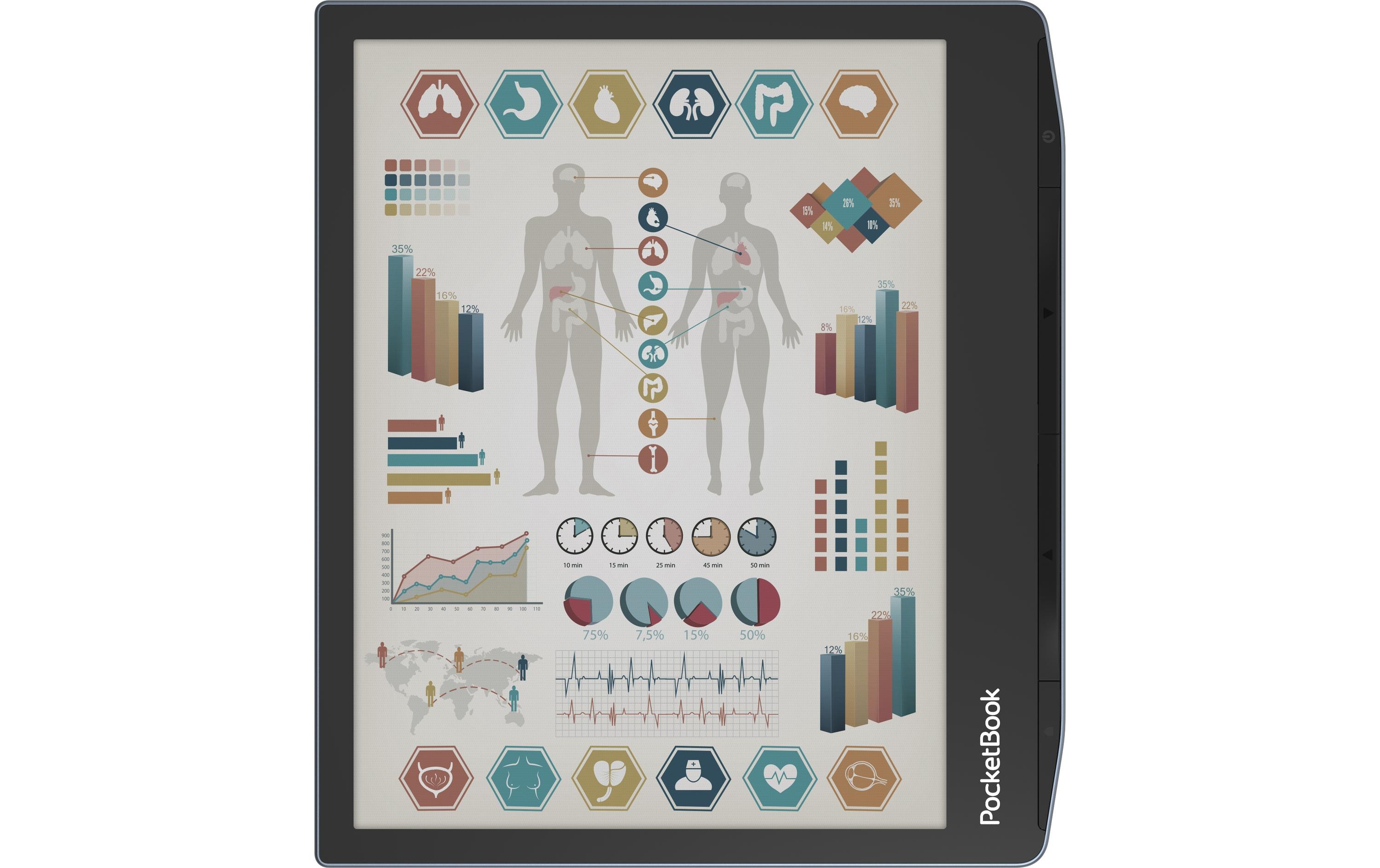 PocketBook E-Book Reader Era Color Stormy Sea