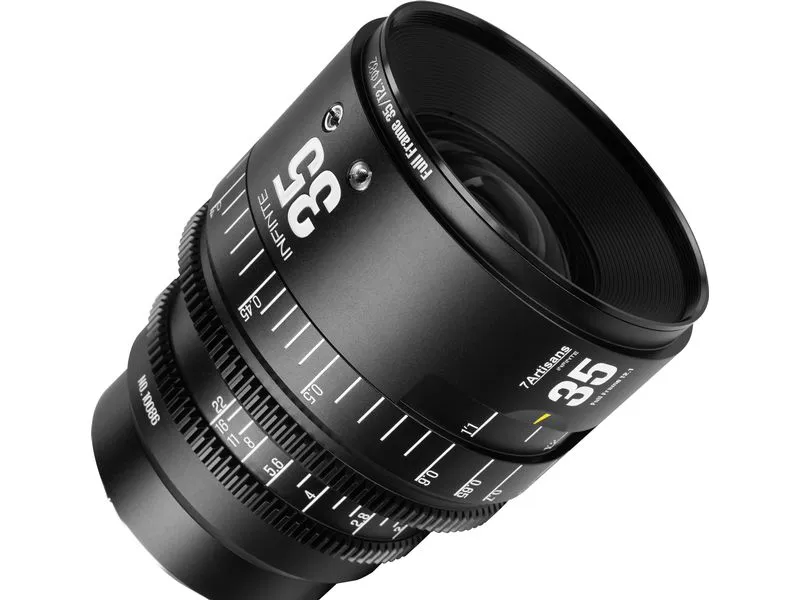 7Artisans Festbrennweite 35mm T/2.1 INFINTE Schwarz – Canon EF
