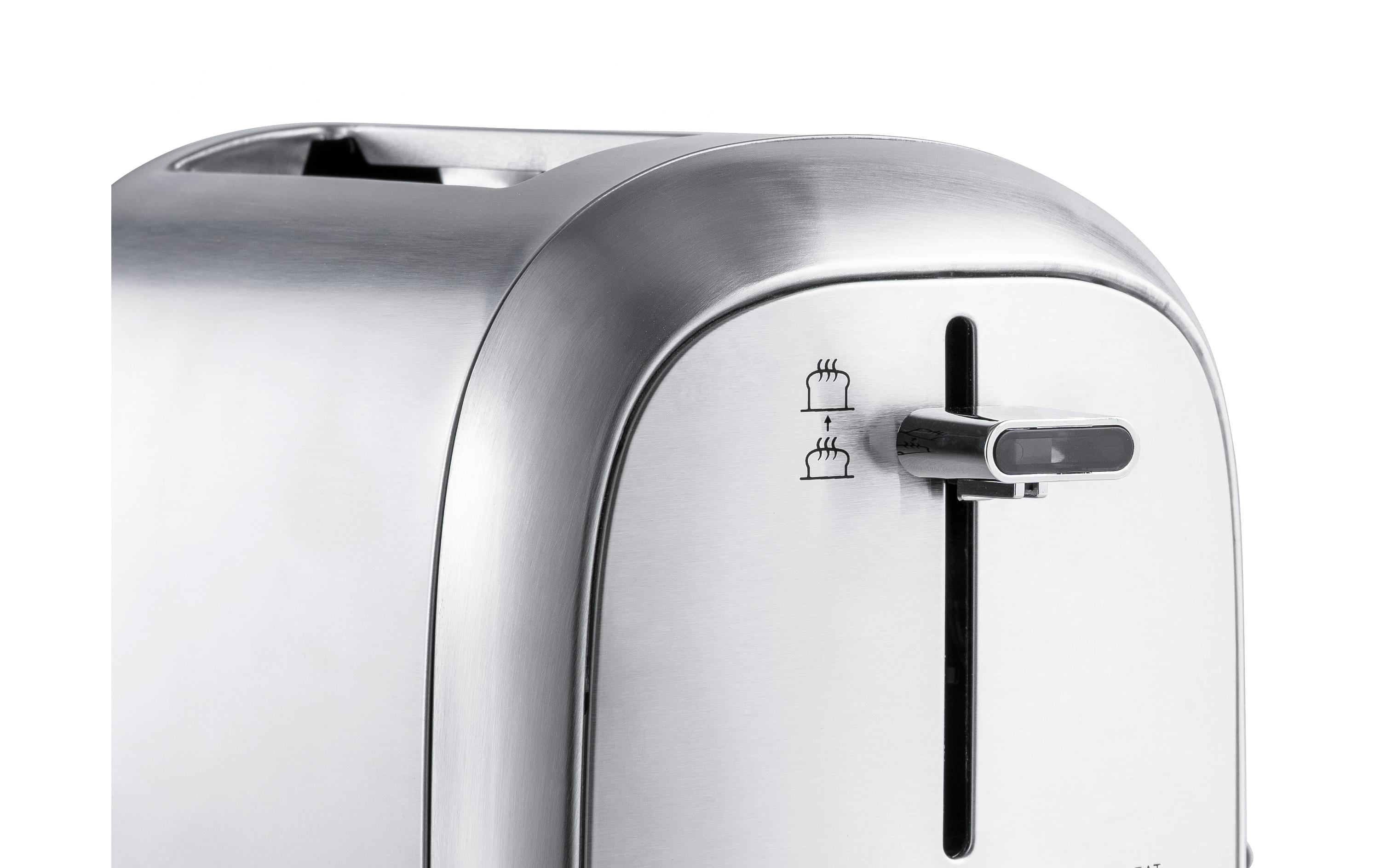 FURBER Toaster Crusty Silber