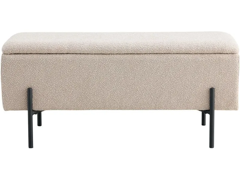 House Nordic Sitztruhe Watford 36.5 x 95 x 46 cm, Beige House Nordic Sitztruhe Watford 36.5 x 95 x 46 cm, Beige