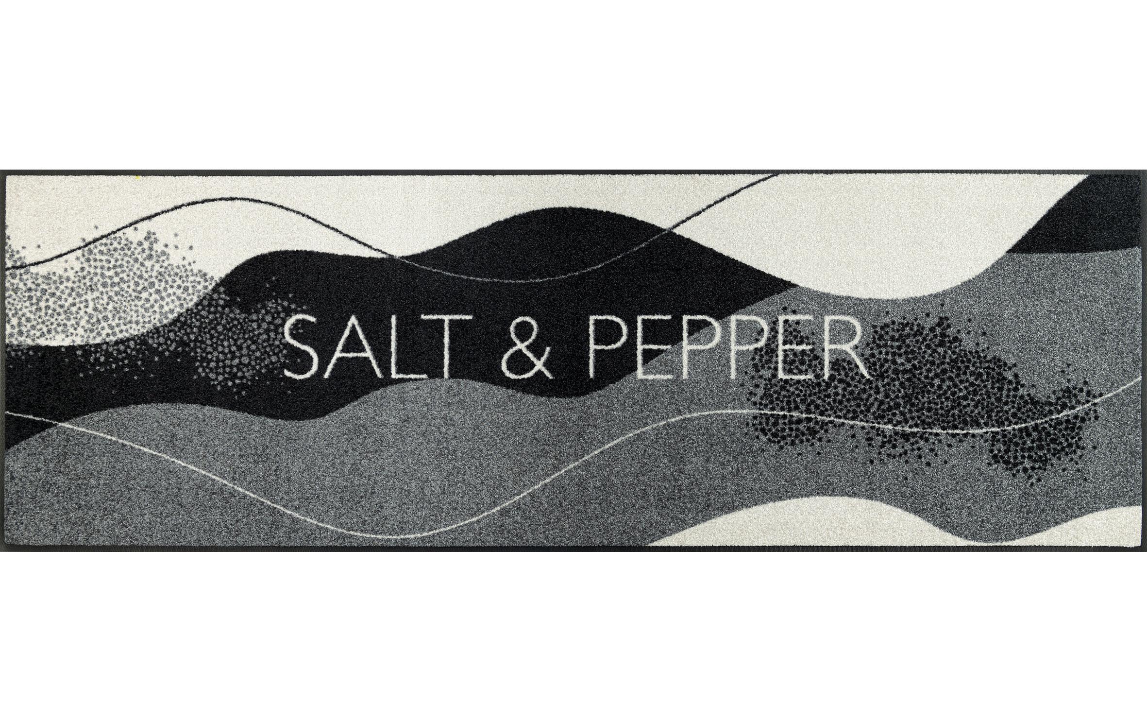 wash+dry Fussmatte Salt & Pepper 60 cm x 180 cm