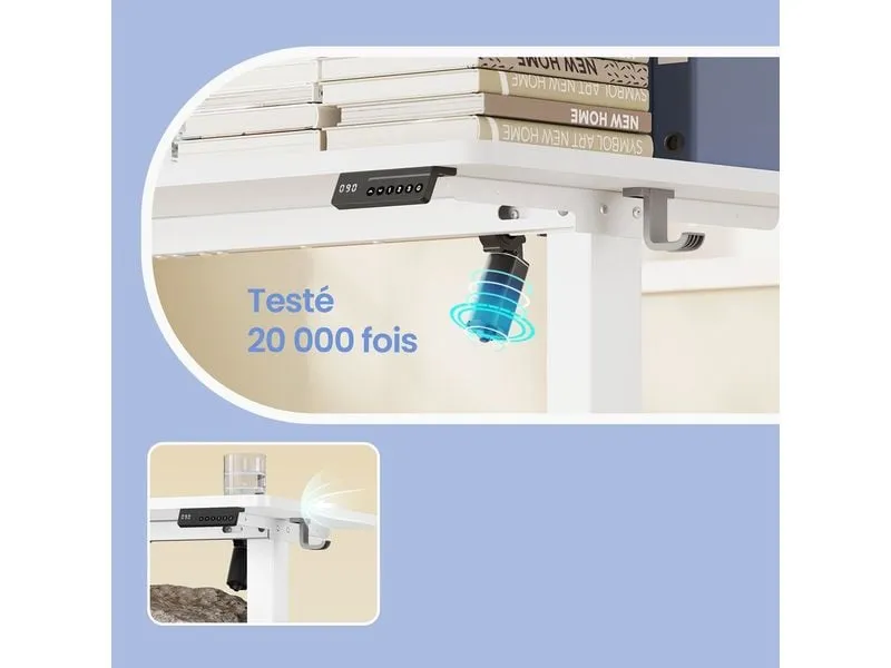 VASAGLE Height-Adjustable Desk VASAGLE Height-Adjustable Desk