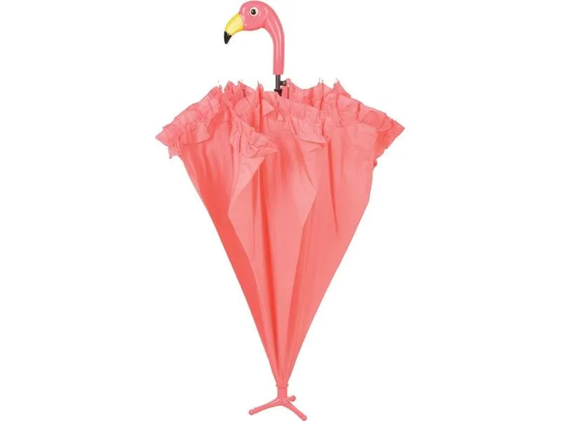 Esschert Design Schirm Flamingo Rosa Esschert Design Schirm Flamingo Rosa