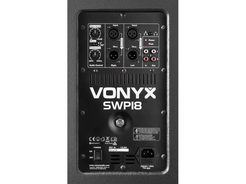 Vonyx Subwoofer SWP18 Vonyx Subwoofer SWP18