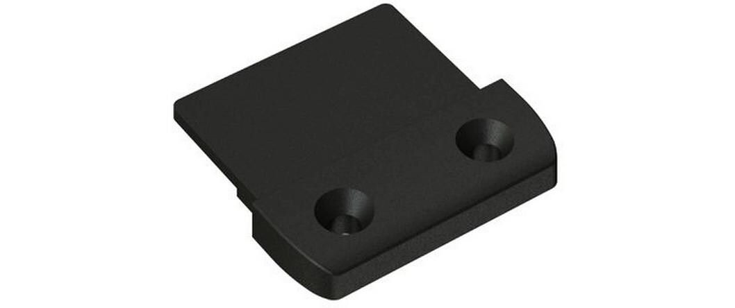 max connect Halterung flach, CUBO, Anthrazit 2 Stück