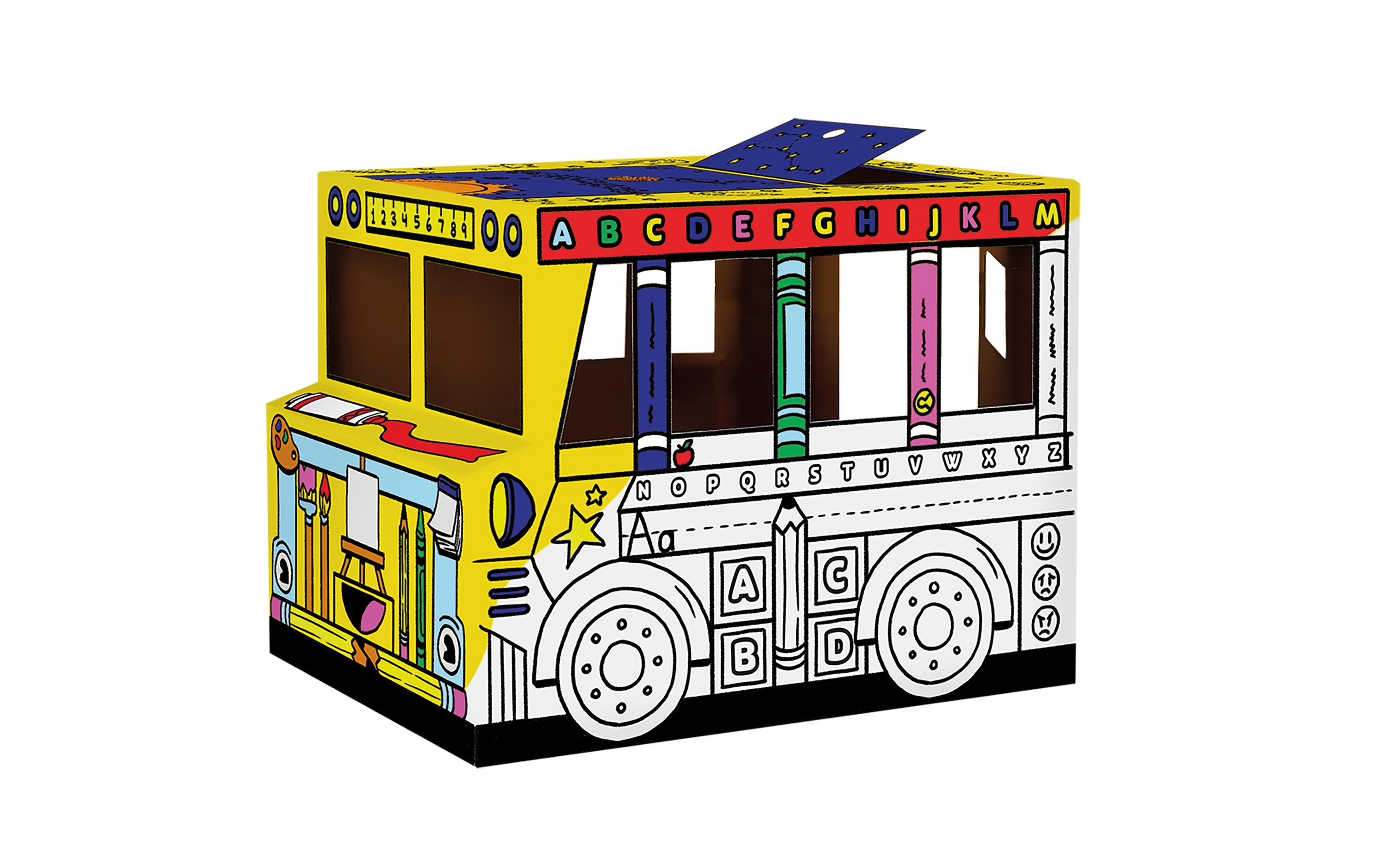 Fellowes Ausmal-Spielbus Outer 83.8 x 78.7 x 114.3 cm