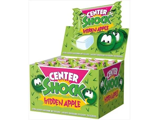 Center Shock Hidden Apple Saurer Apfelgeschmack weiss grün glutenfrei