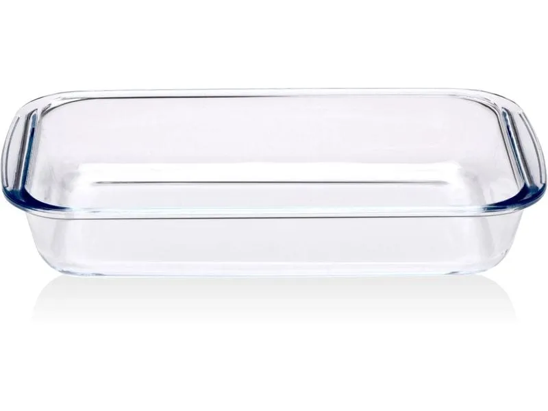 alpina Auflaufform-Set Eckig, Transparent