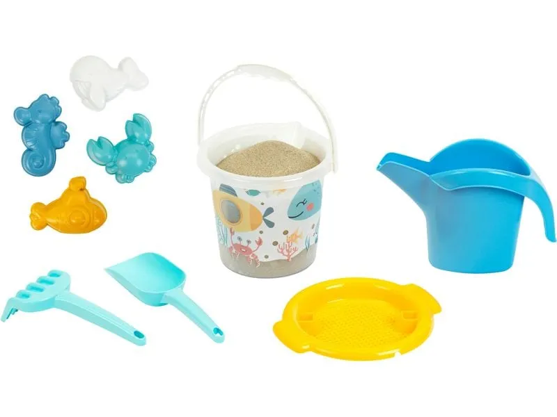 Klein-Toys Sandeimer Set – Wasserwelt 9 Teile Klein-Toys Sandeimer Set – Wasserwelt 9 Teile