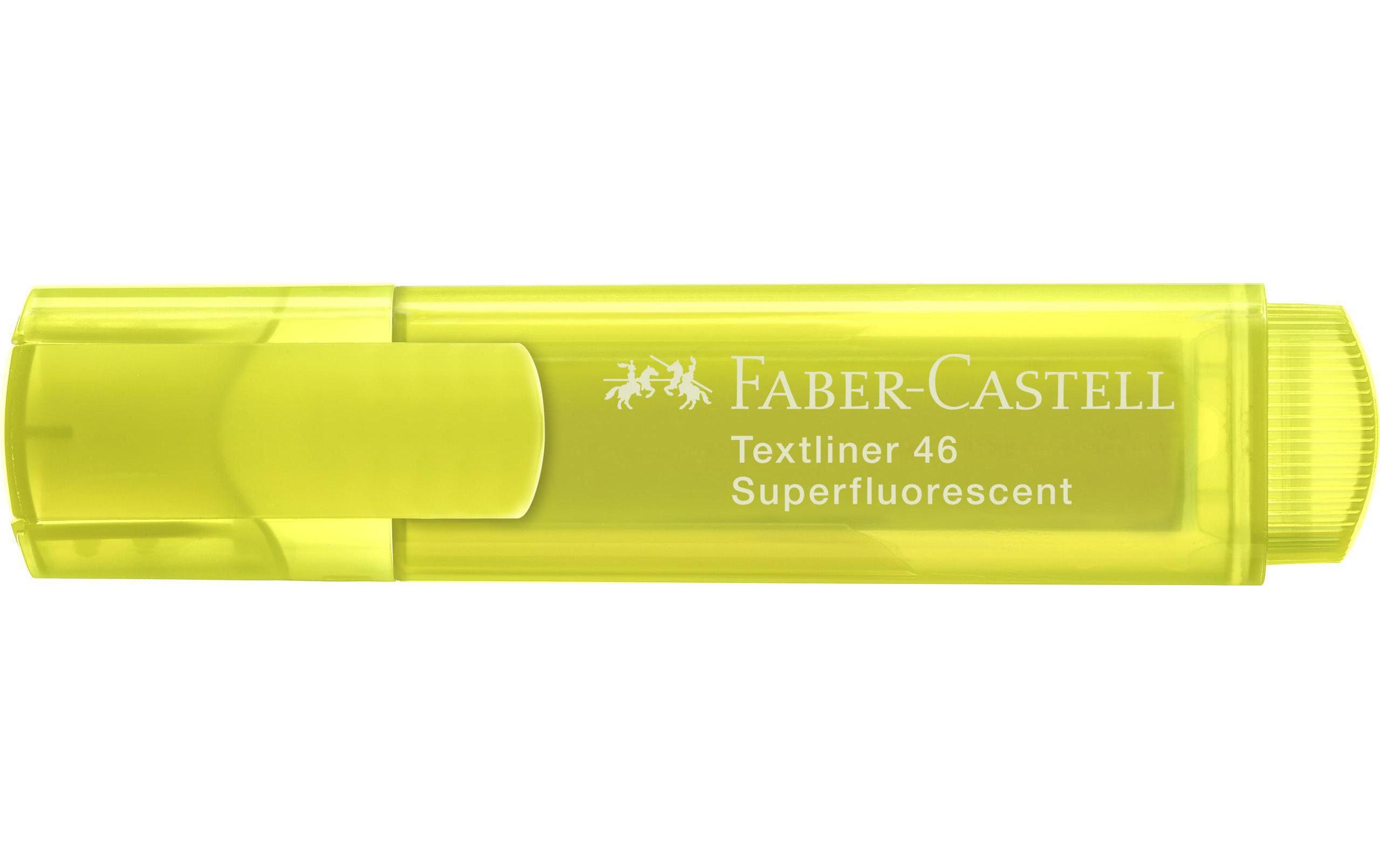Faber-Castell Textmarker 1546 superfluorescent Gelb Faber-Castell Textmarker 1546 superfluorescent Gelb