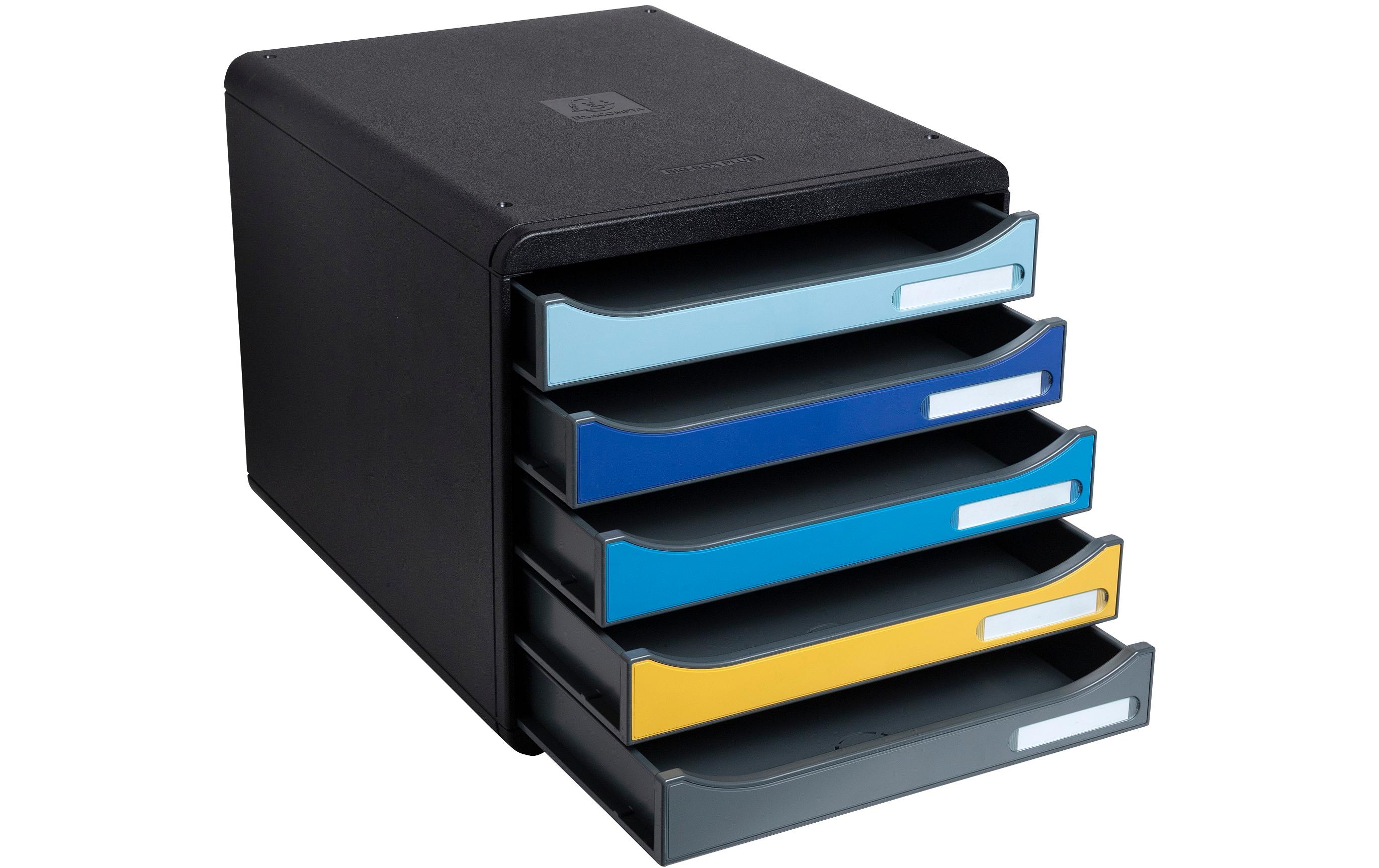 Exacompta Schubladenbox Bee Blue Big Box Plus Exacompta Schubladenbox Bee Blue Big Box Plus