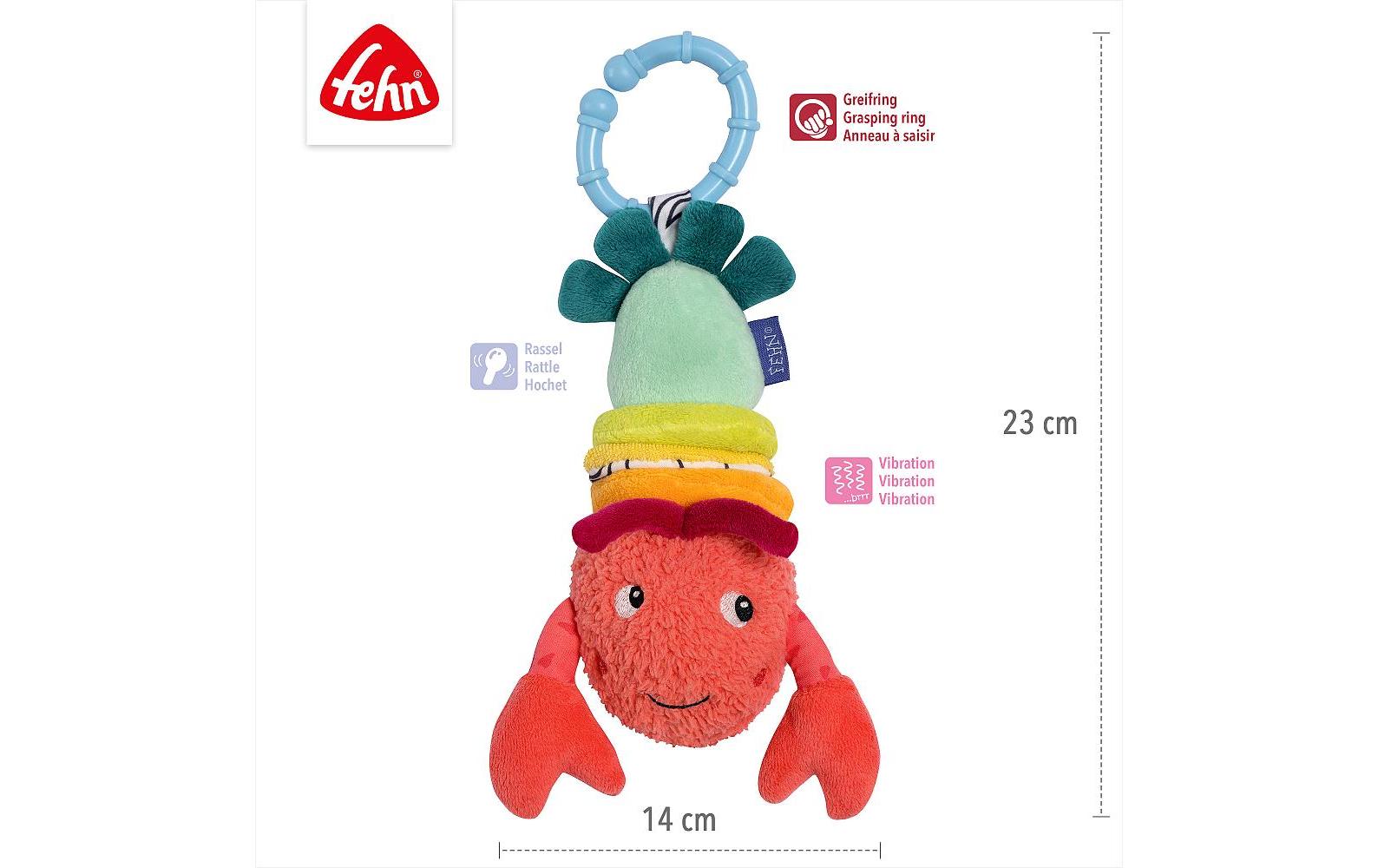 fehn Hummer mit Vibration Mehrfarbig