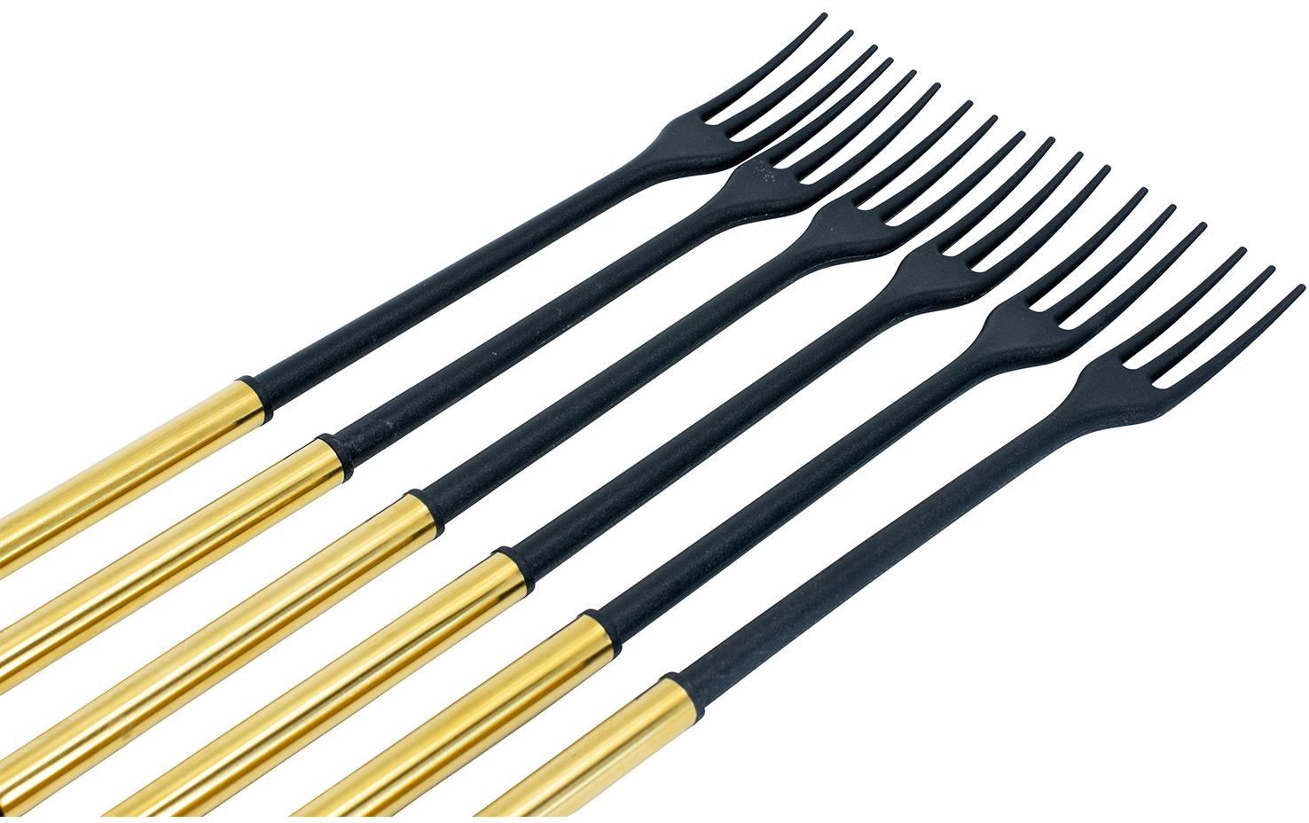 Kadastar Käsefonduegabel Protect Gold 6 Personen