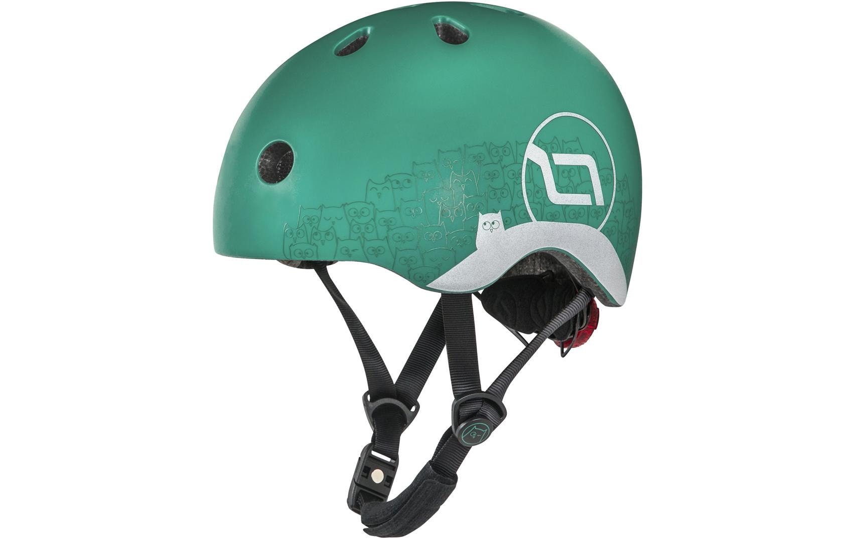 Scoot and Ride Kinderhelm Forest Grün, XXS-S