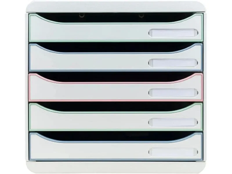 Exacompta Schubladenbox BIG BOX AutentiK, 5 Schubladen Exacompta Schubladenbox BIG BOX AutentiK, 5 Schubladen