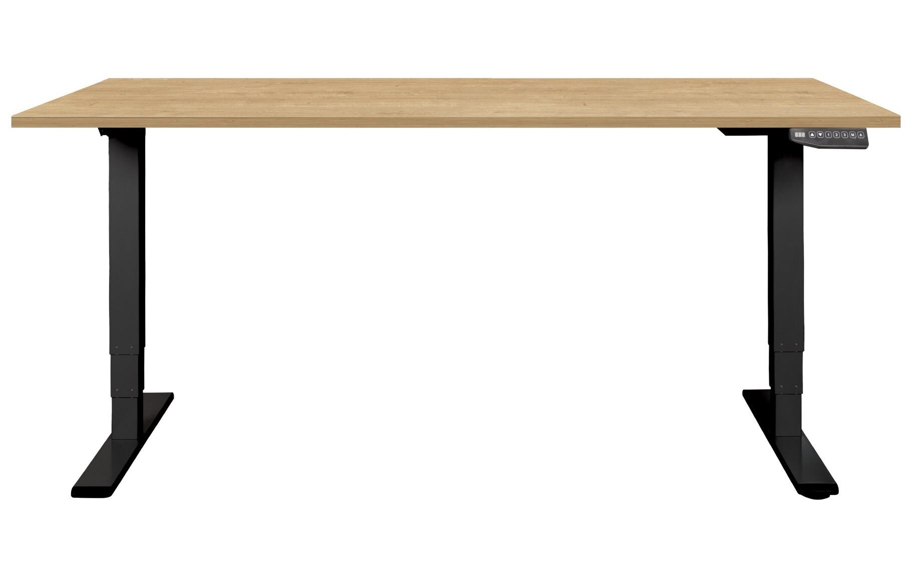 Contini Stehtisch 1.8 x 0.8 m, Eiche / Schwarz Contini Stehtisch 1.8 x 0.8 m, Eiche / Schwarz