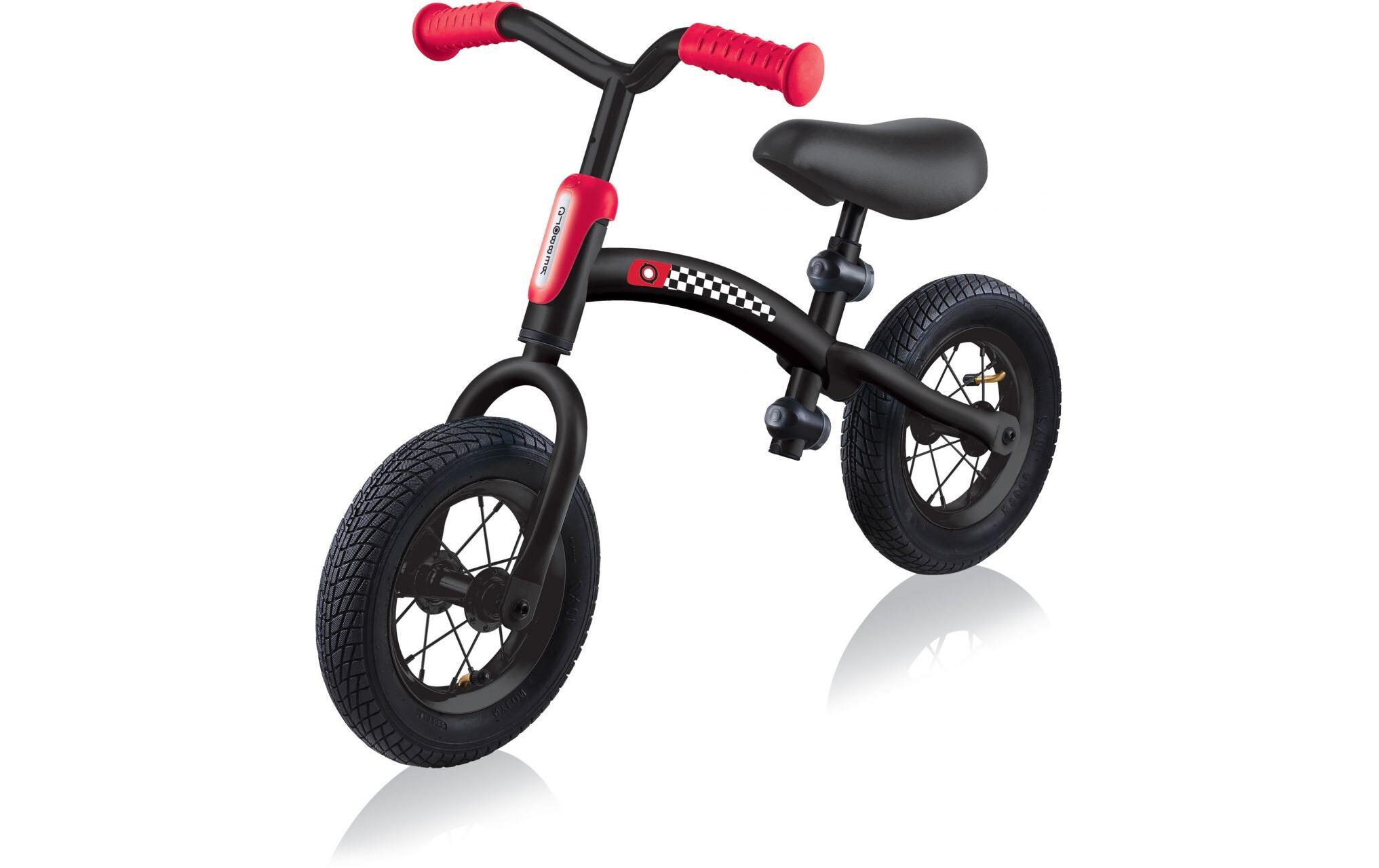 GLOBBER Kinder-Laufrad Go Bike Air, Rot / Schwarz GLOBBER Kinder-Laufrad Go Bike Air, Rot / Schwarz
