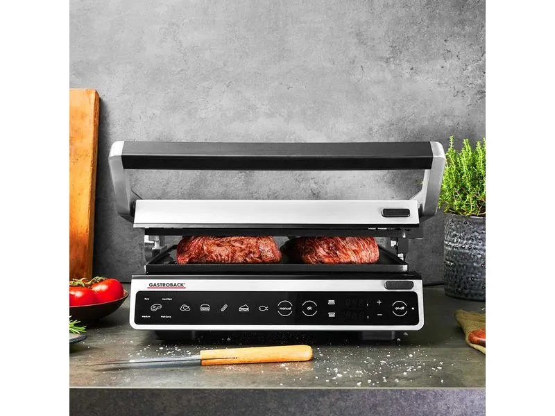 Gastroback Kontaktgrill BBQ Advanced Smart 200 W Gastroback Kontaktgrill BBQ Advanced Smart 200 W