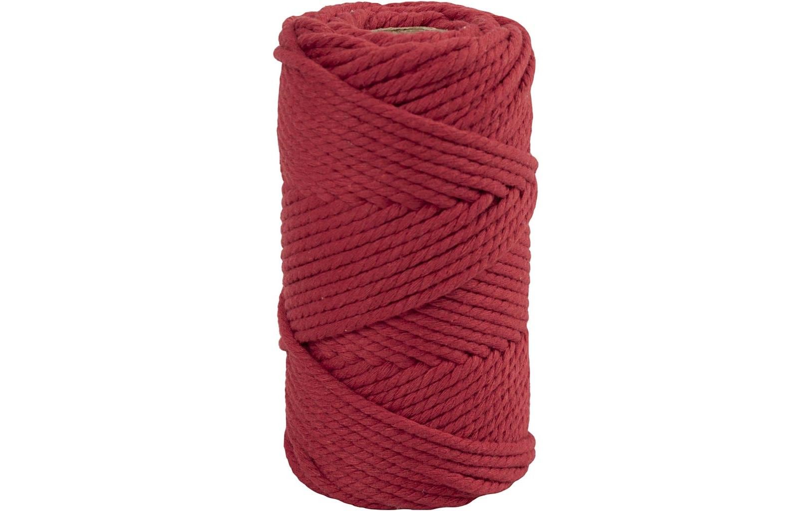 Creativ Company Baumwollgarn Macramé Kordel Rot Creativ Company Baumwollgarn Macramé Kordel Rot