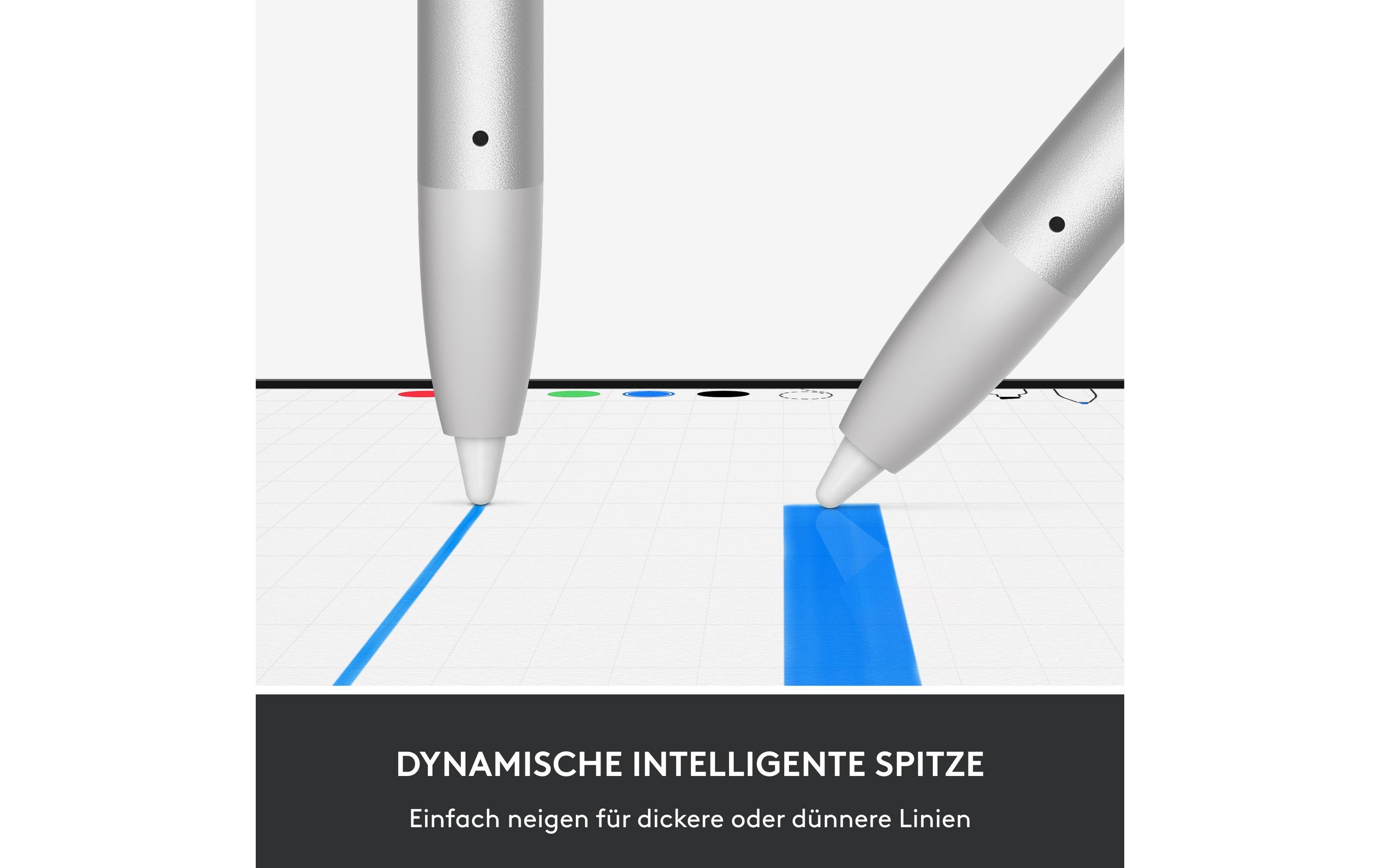 Logitech Eingabestift Crayon Silber