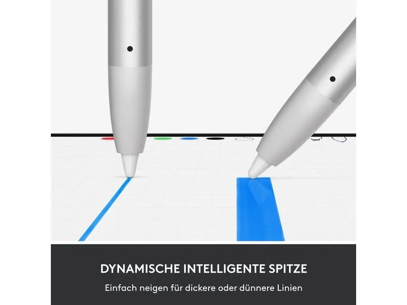 Logitech Eingabestift Crayon Silber Logitech Eingabestift Crayon Silber