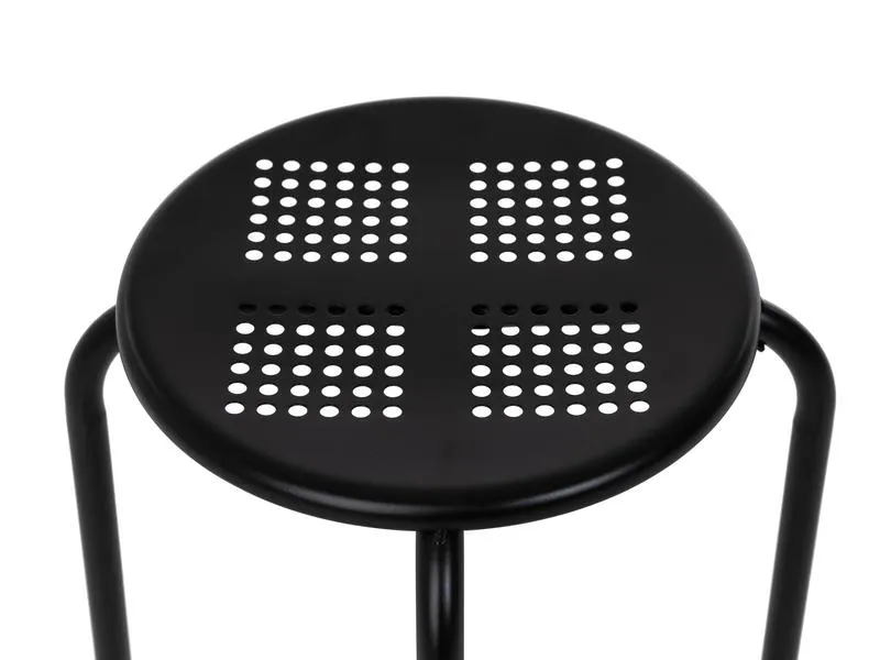 COCON Hocker Metall, Schwarz COCON Hocker Metall, Schwarz